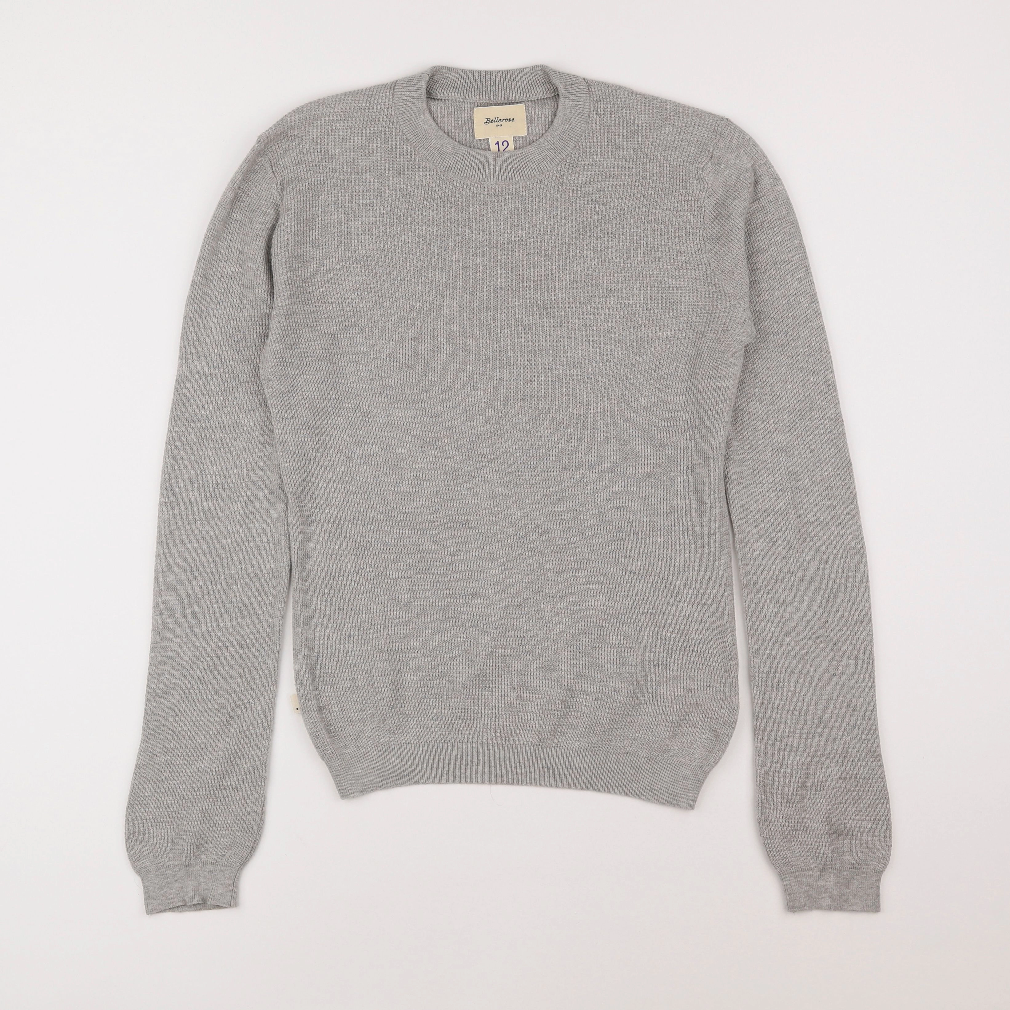 Bellerose - pull gris - 12 ans