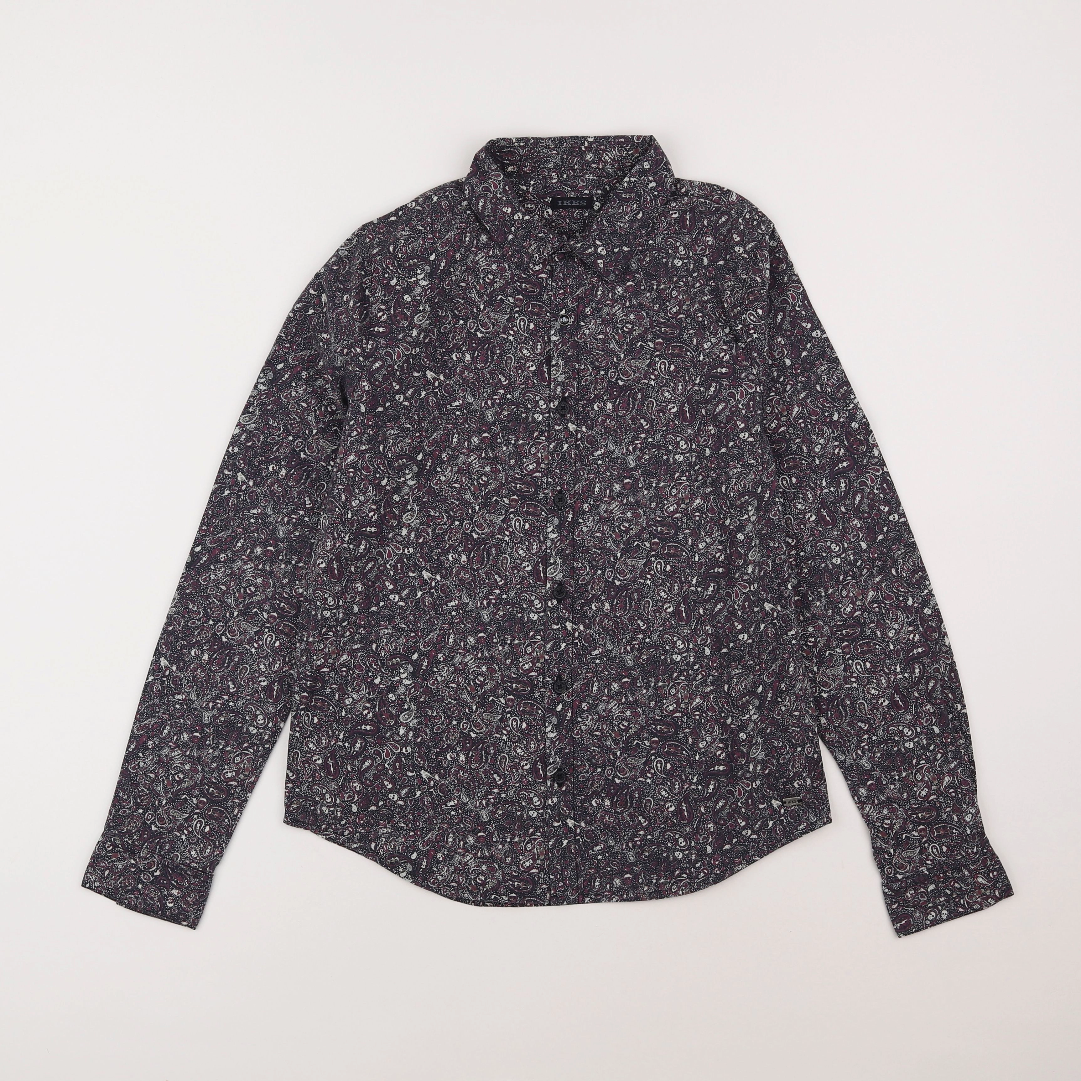 IKKS - chemise gris - 12 ans
