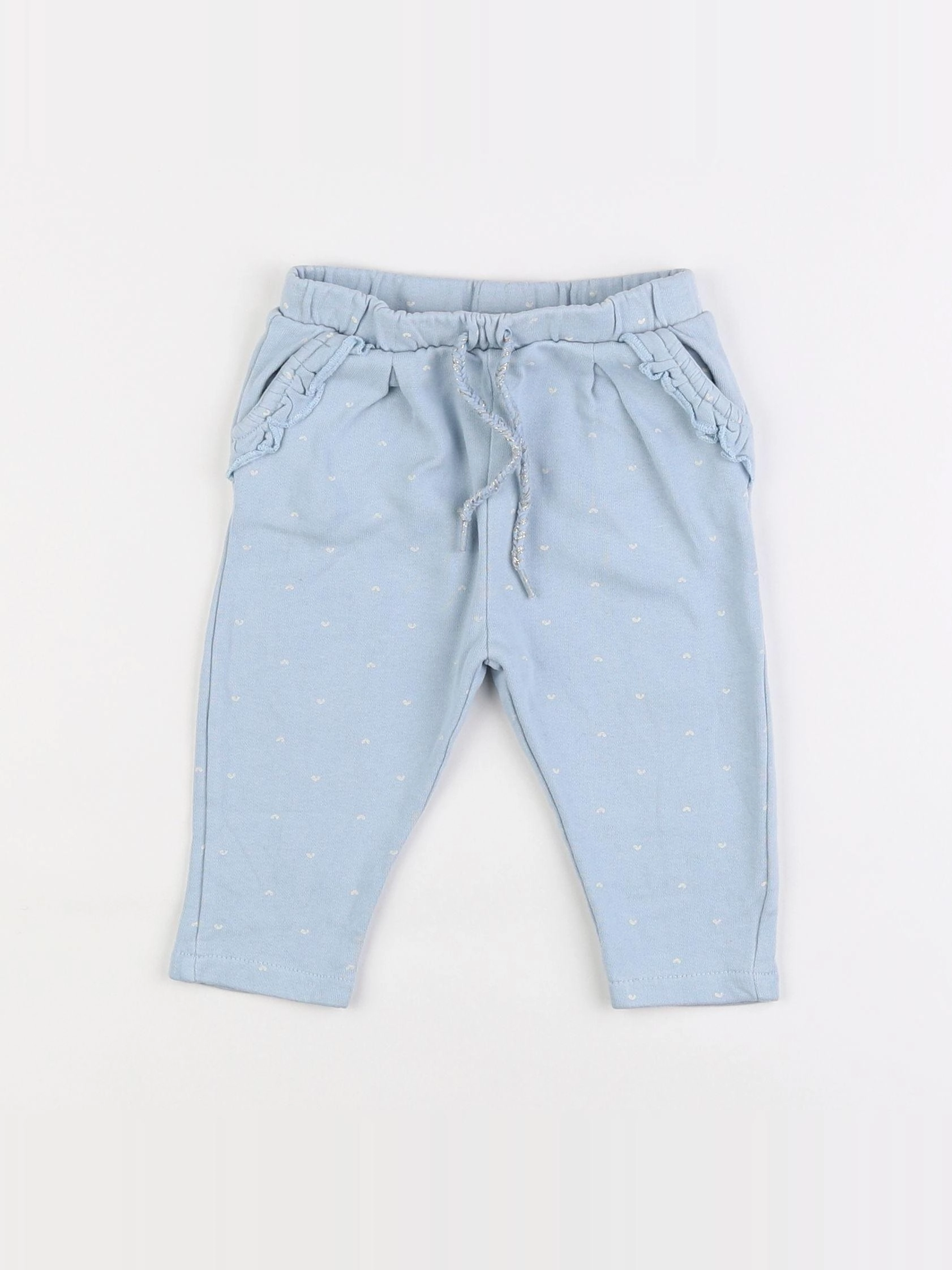 Vertbaudet - jogging bleu - 9 mois