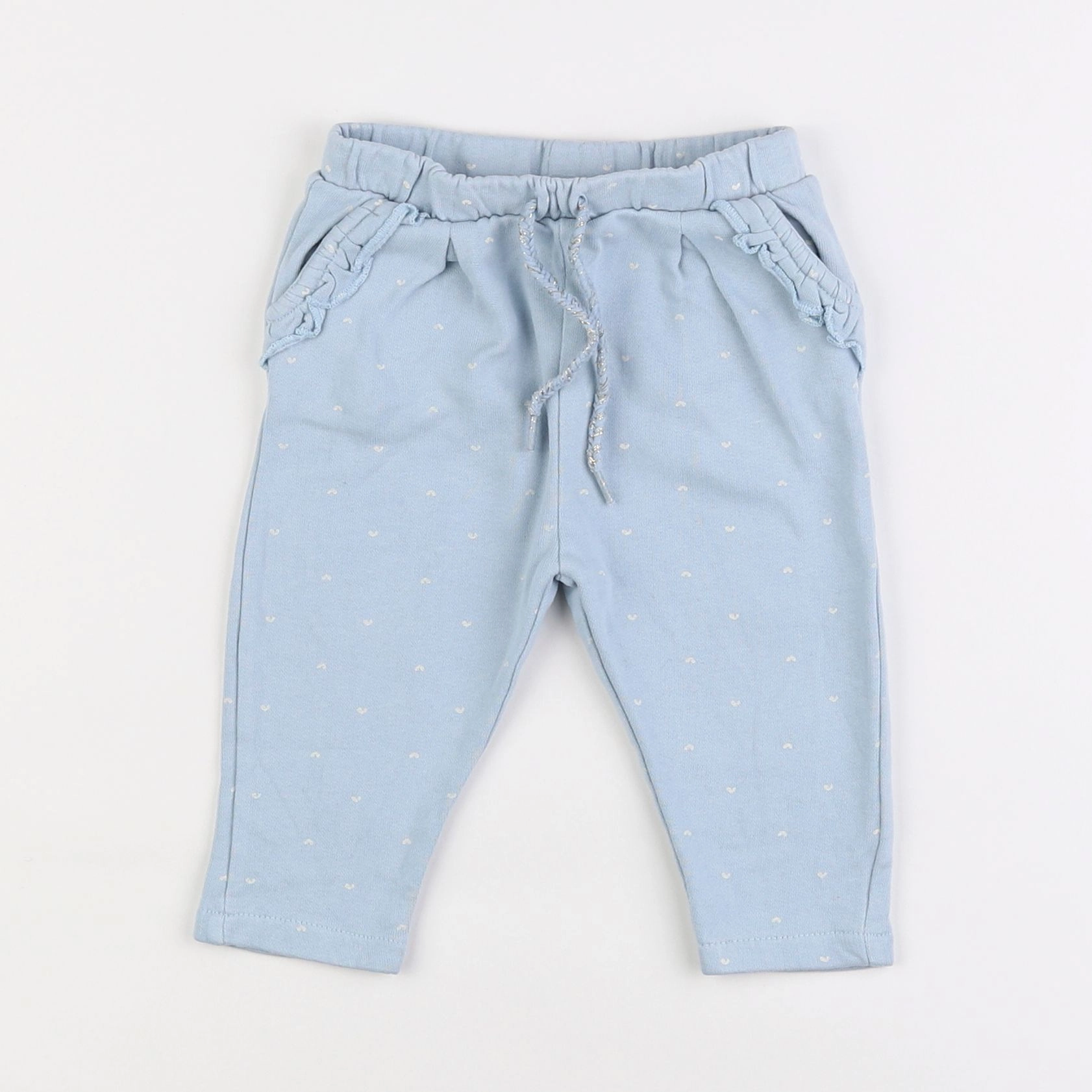 Vertbaudet - jogging bleu - 9 mois