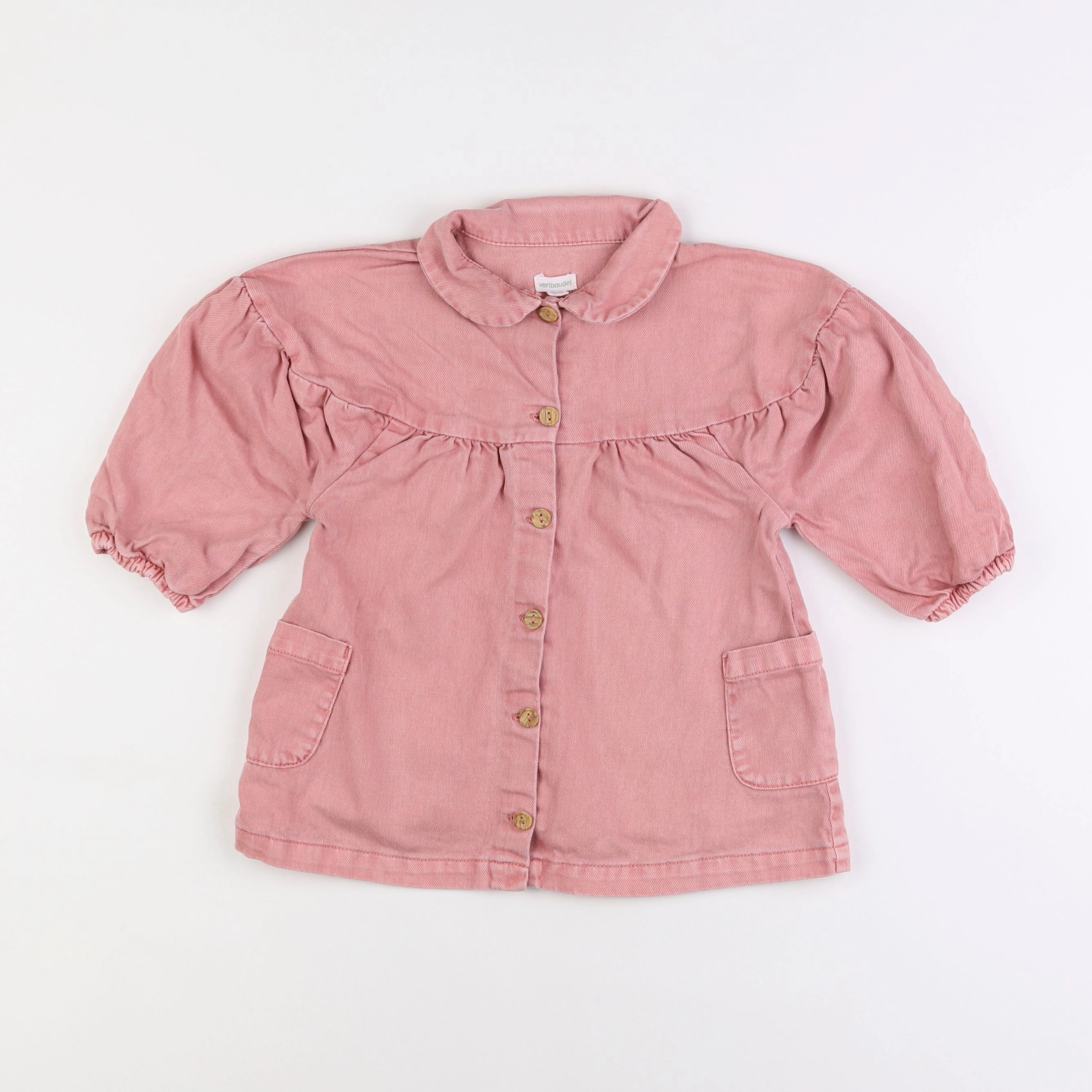 Vertbaudet - robe rose - 2 ans
