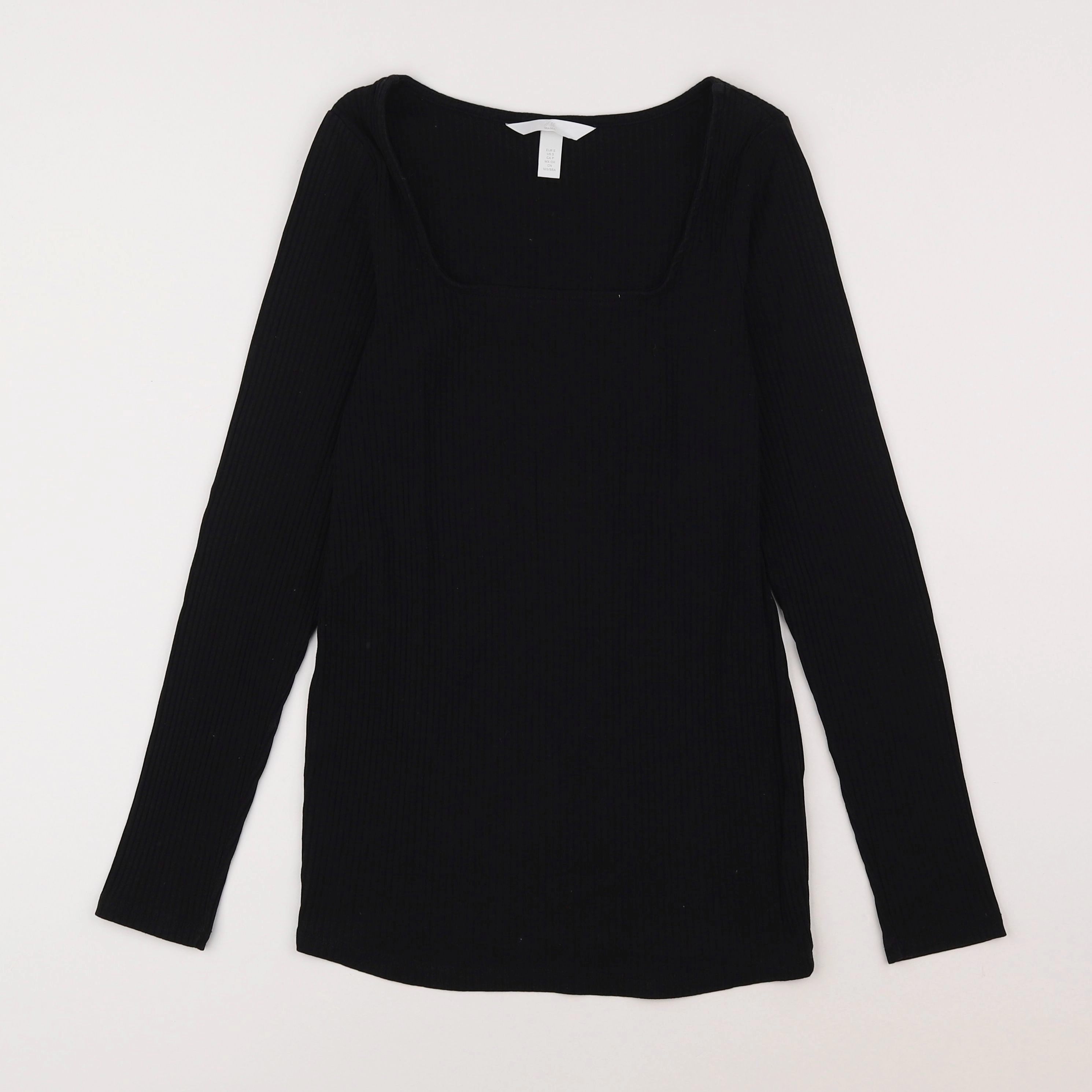 H&M - tee-shirt grossesse noir - 36 à 38