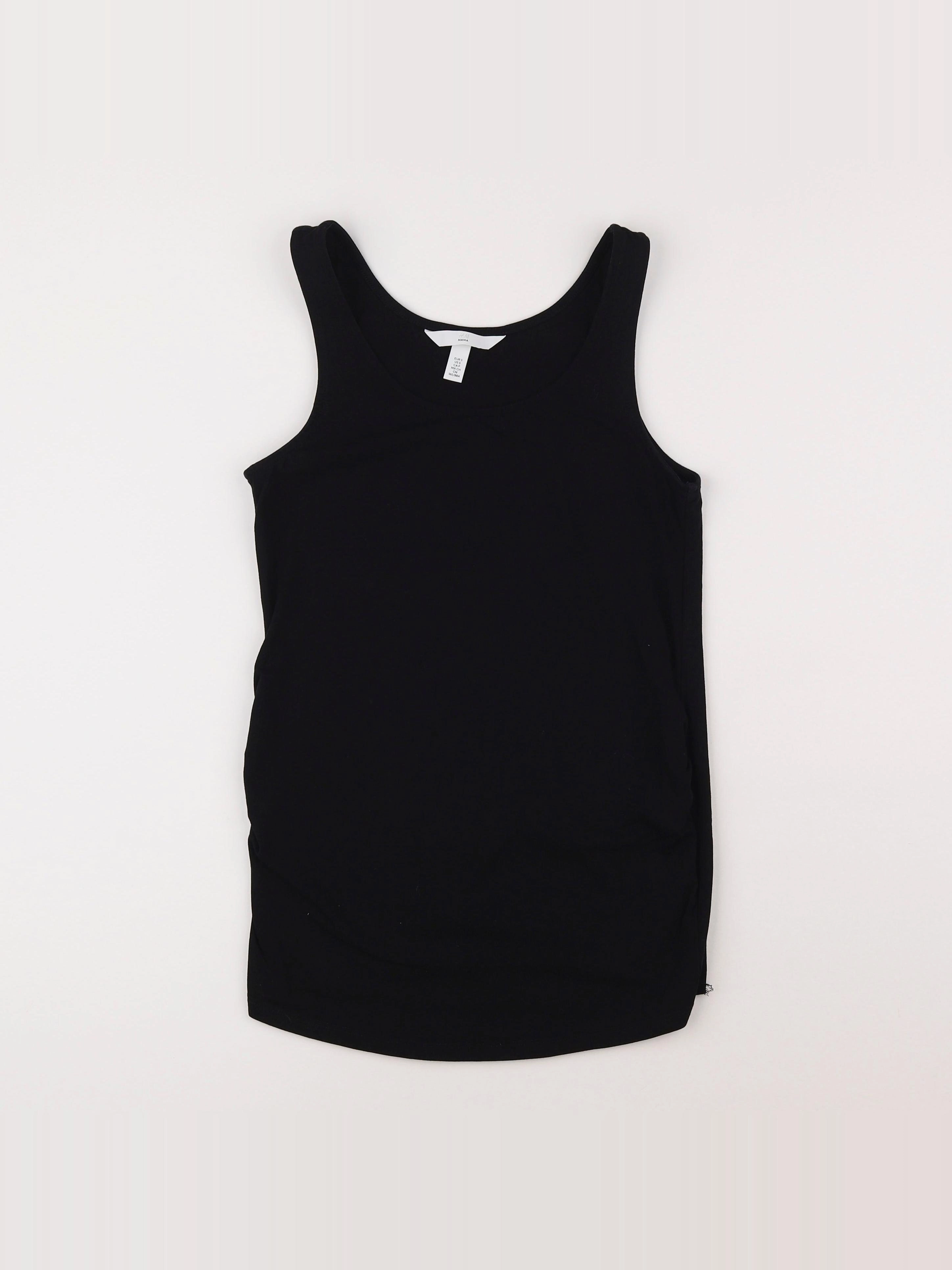 H&M - débardeur grossesse noir - 36 à 38