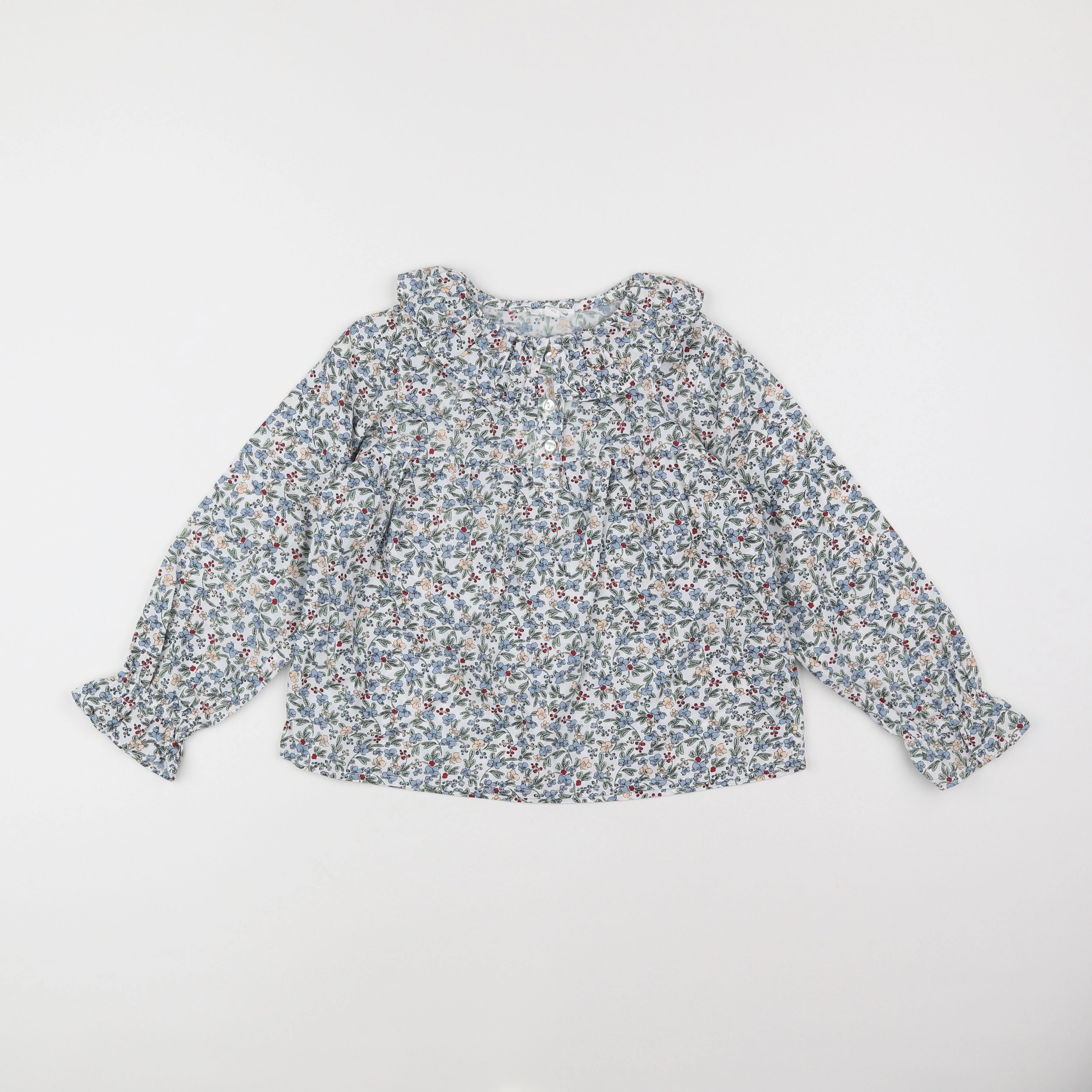 Vertbaudet - blouse multicolore - 7 ans