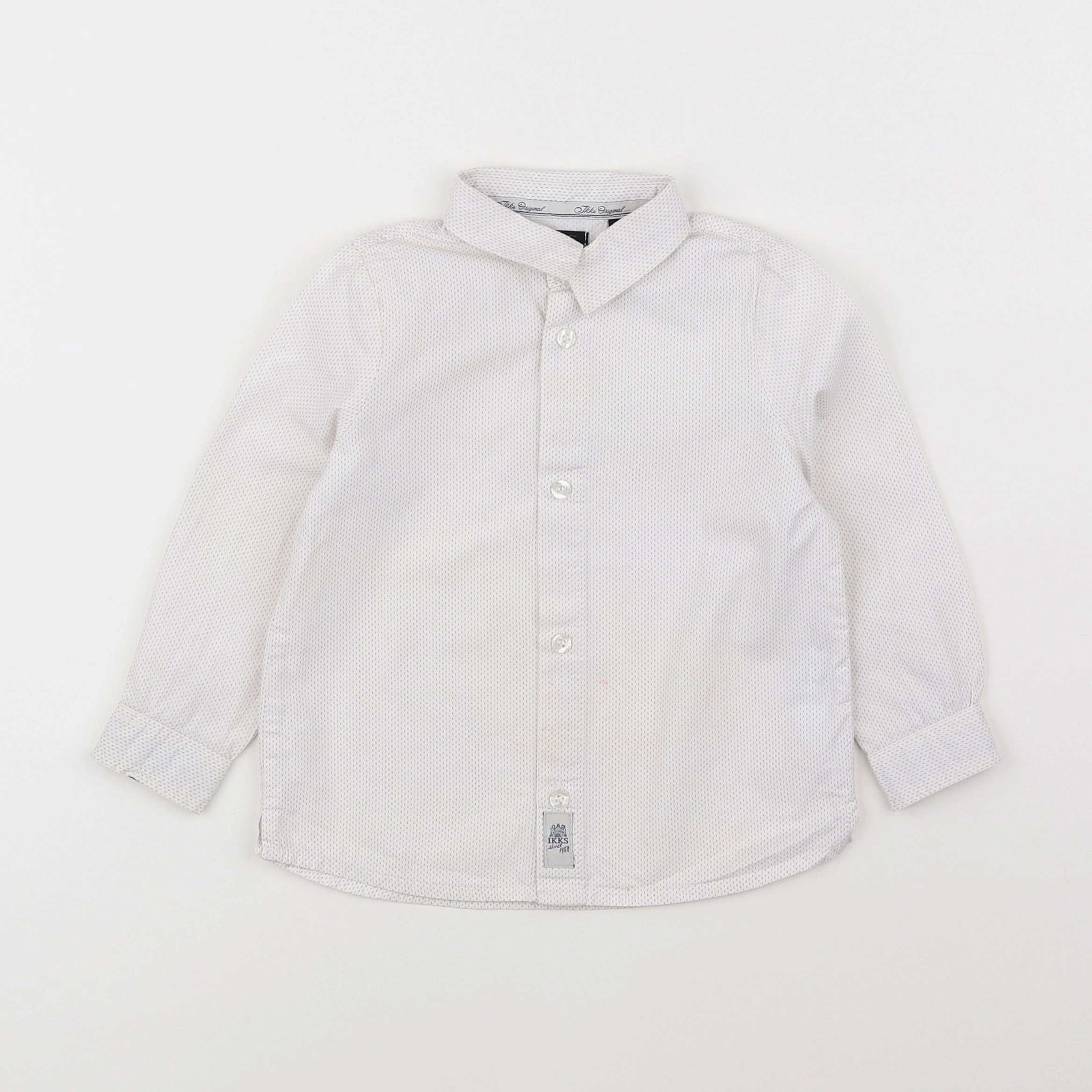 IKKS - chemise blanc - 2 ans