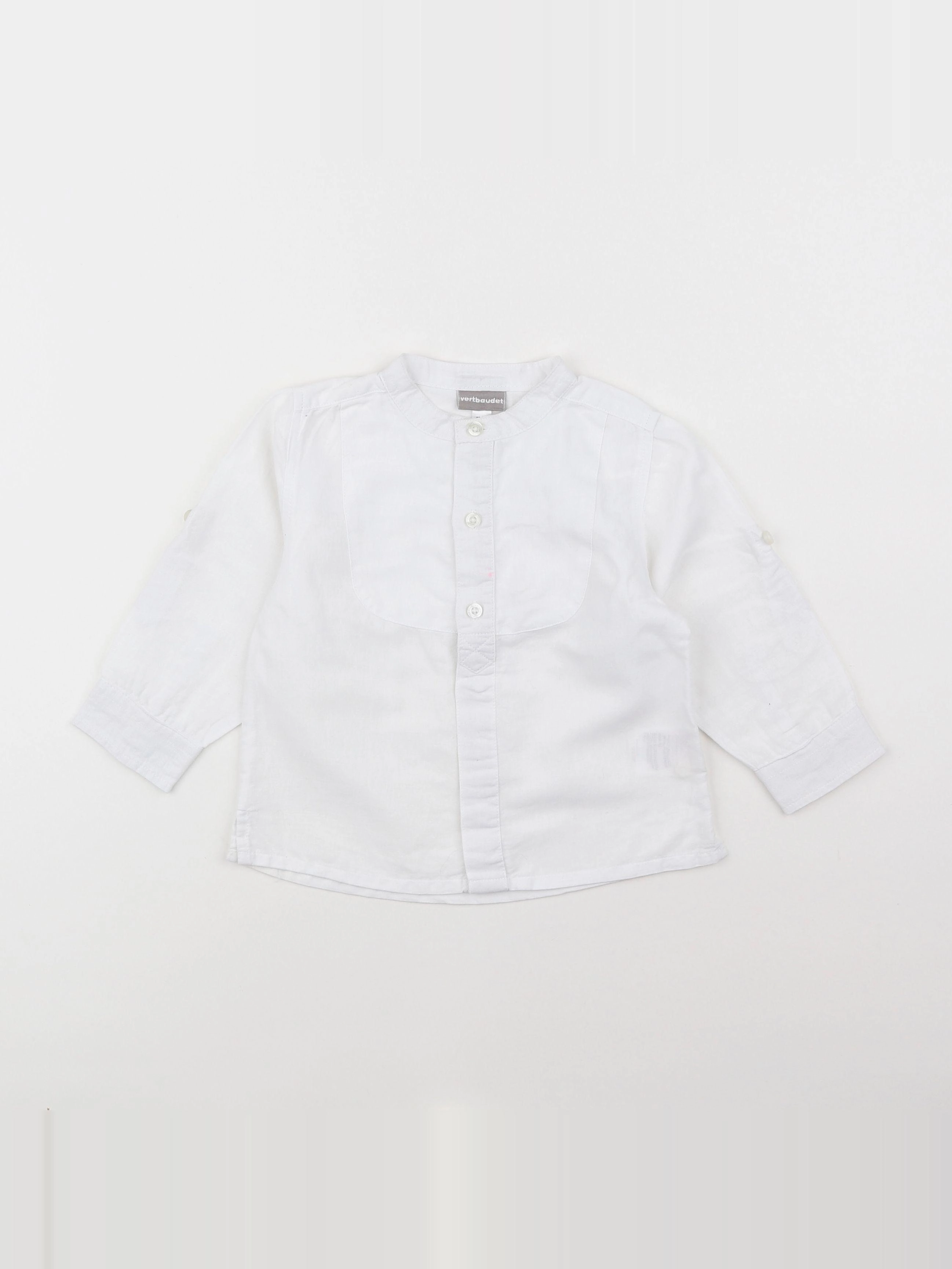 Vertbaudet - chemise blanc - 2 ans