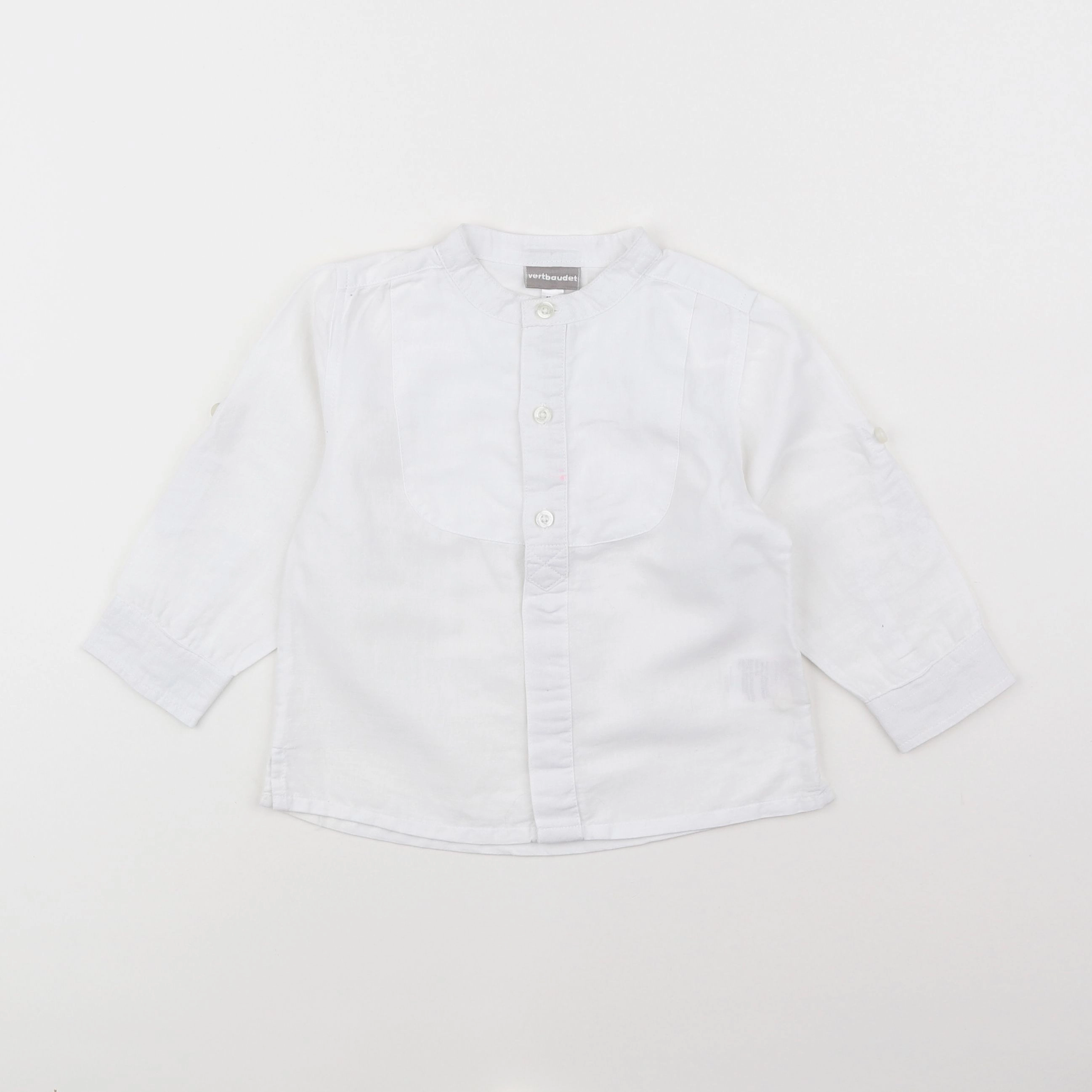 Vertbaudet - chemise blanc - 2 ans