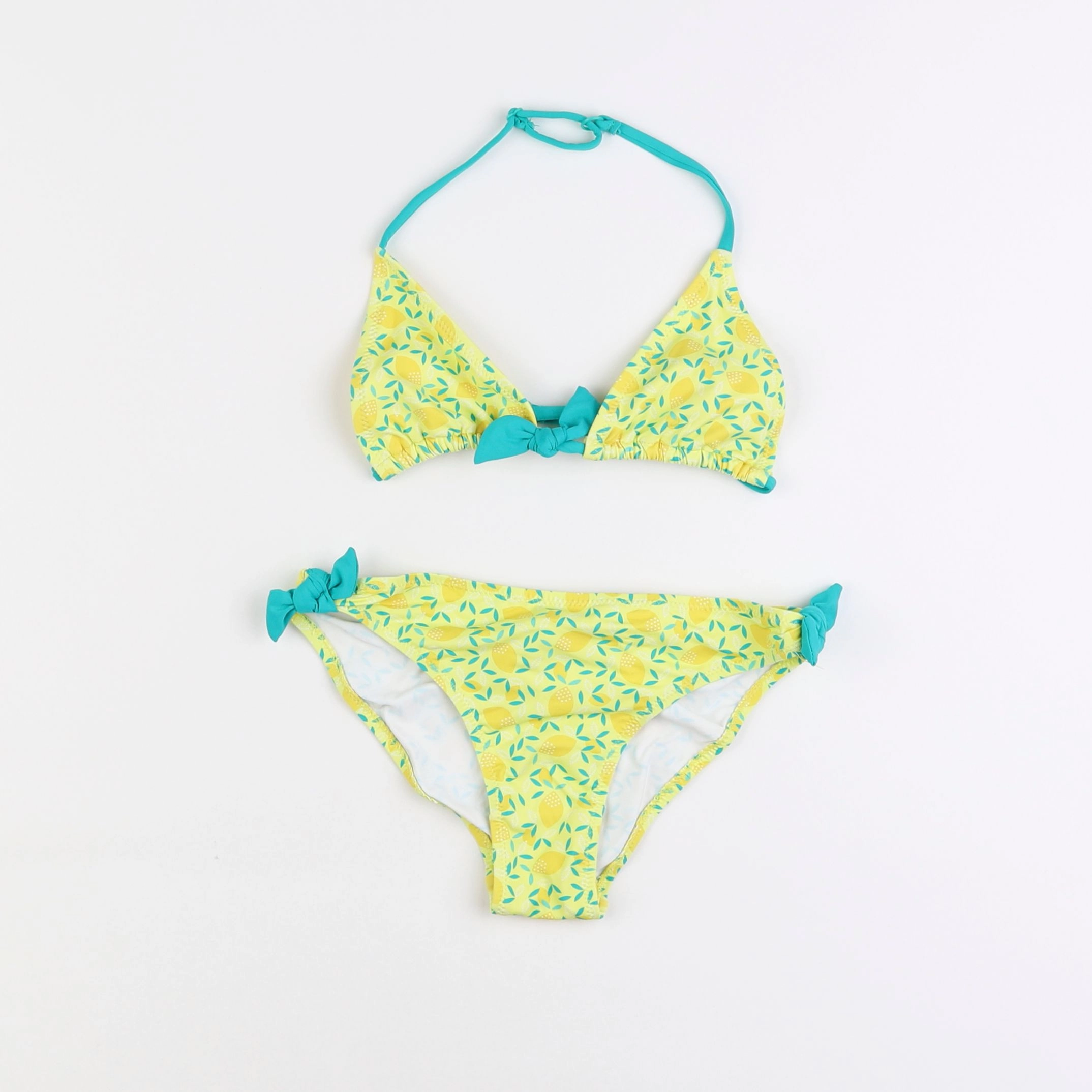 Okaidi - maillot de bain jaune - 10 ans