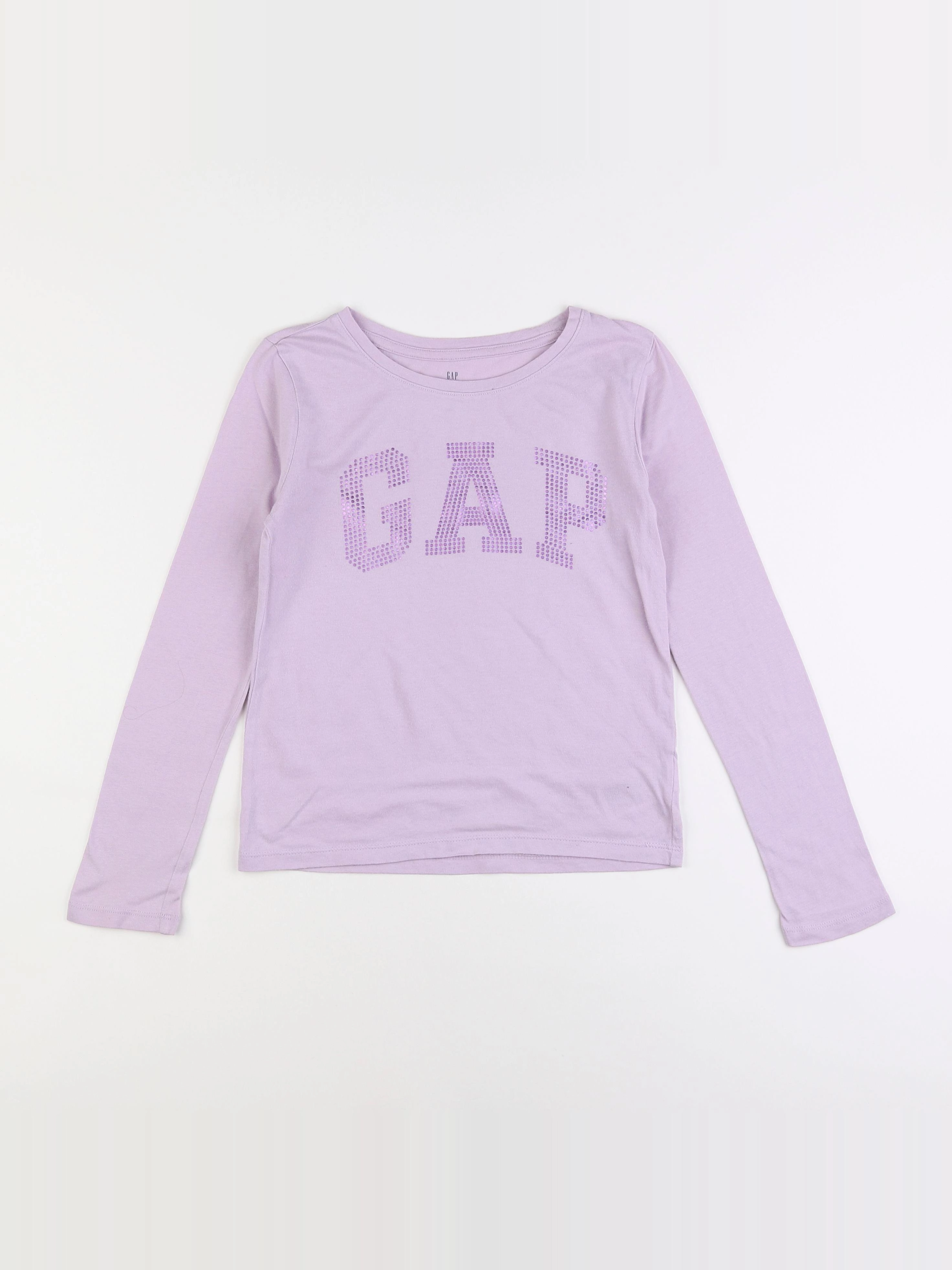 GAP - tee-shirt violet - 8 ans