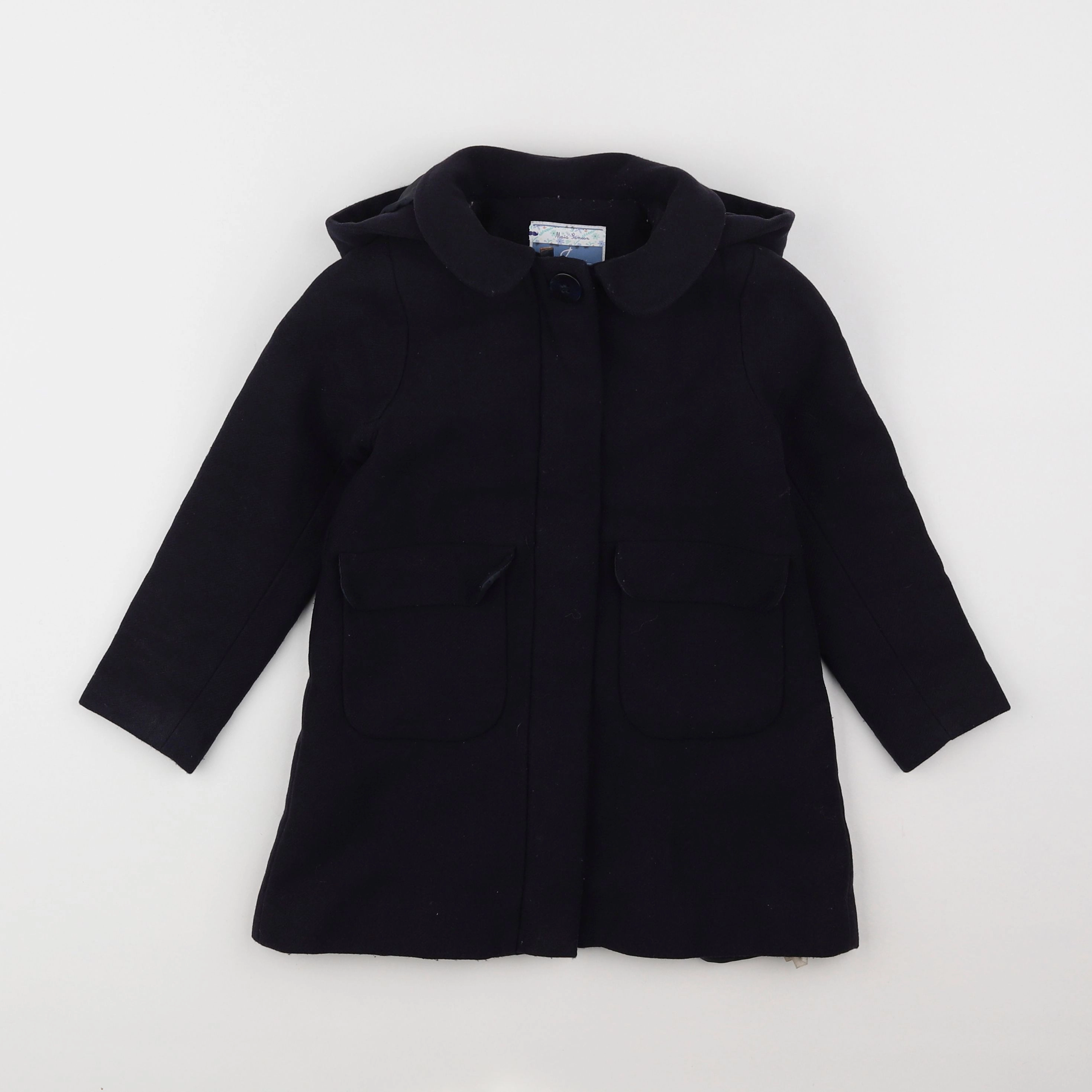 Jacadi - manteau bleu - 4 ans