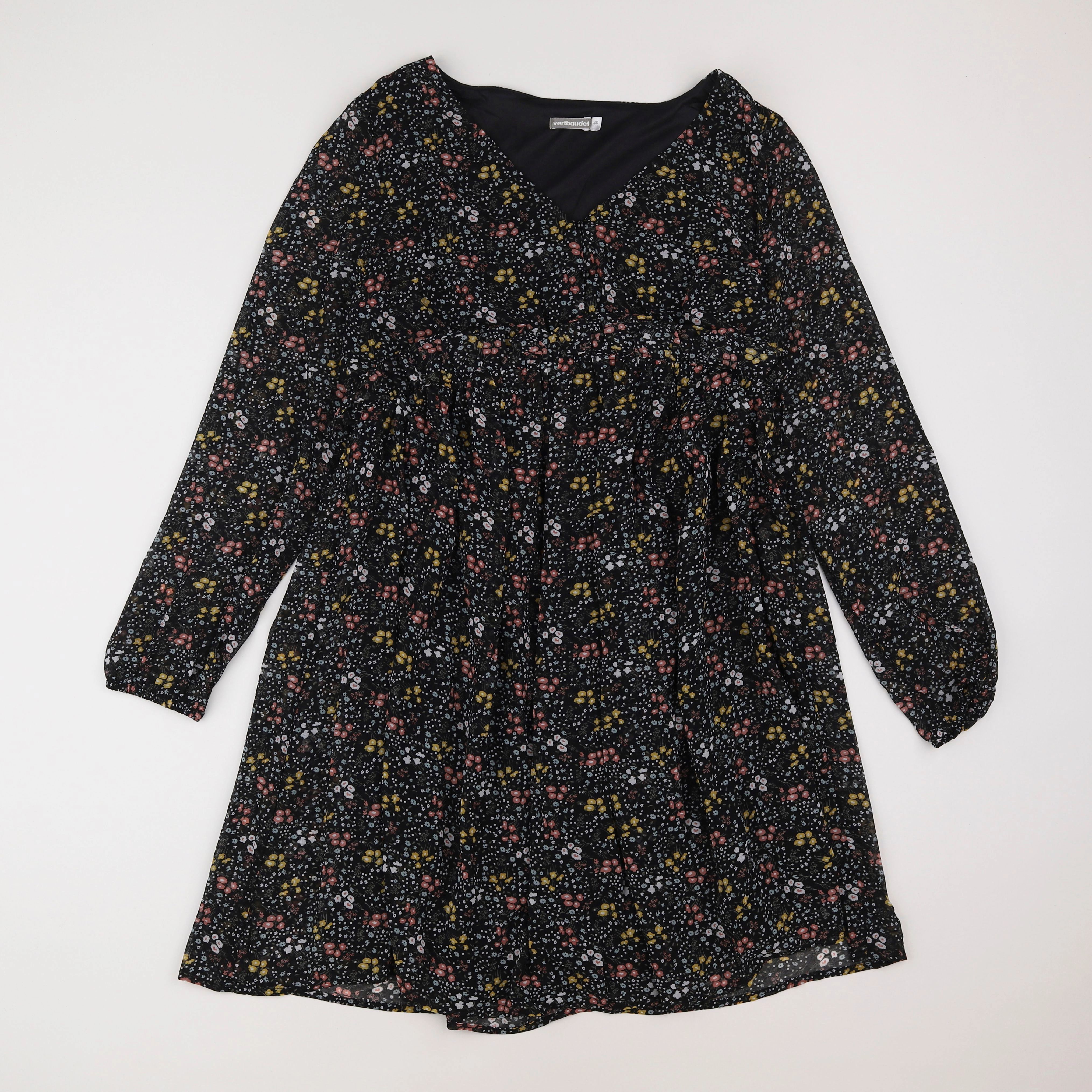 Vertbaudet - robe grossesse multicolore - 40