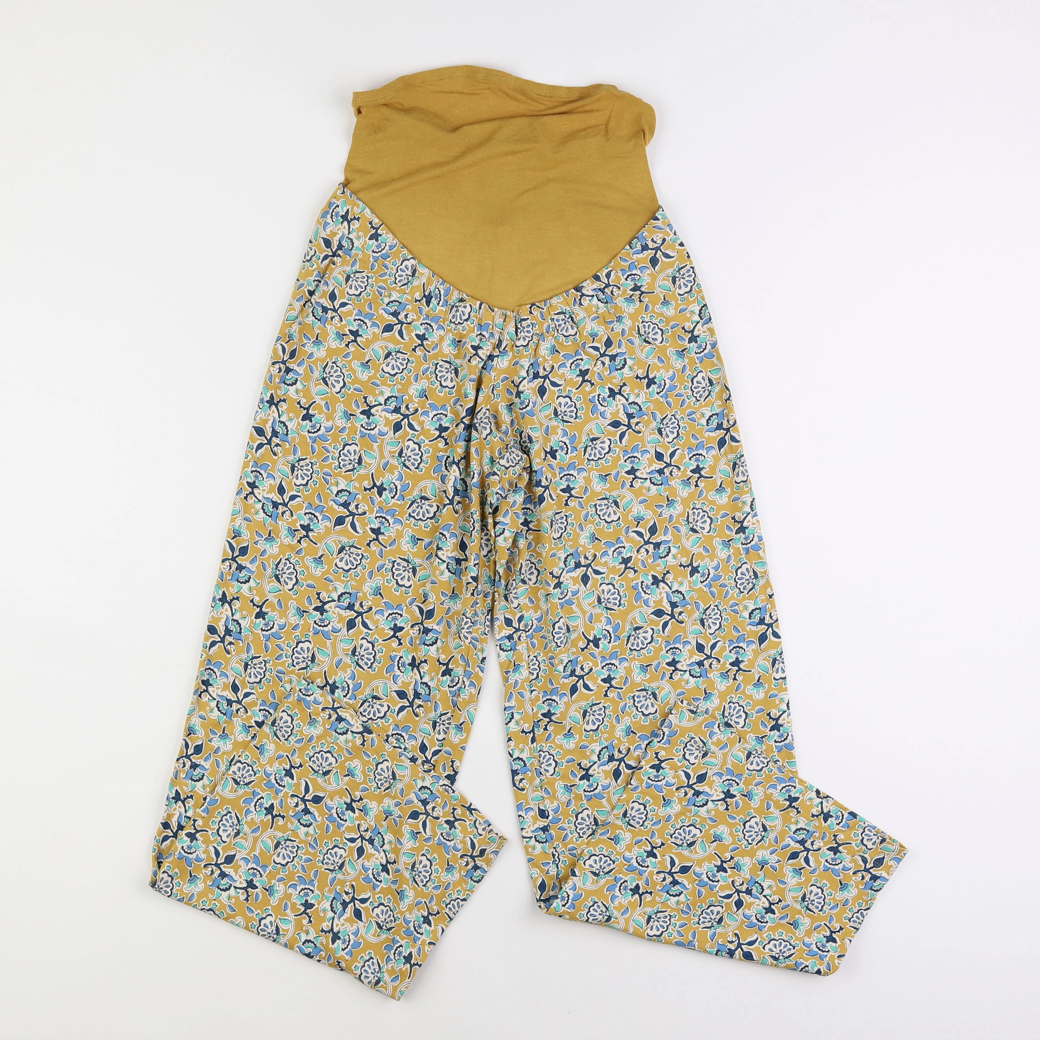 Vertbaudet - pantalon grossesse jaune - 34 à 36