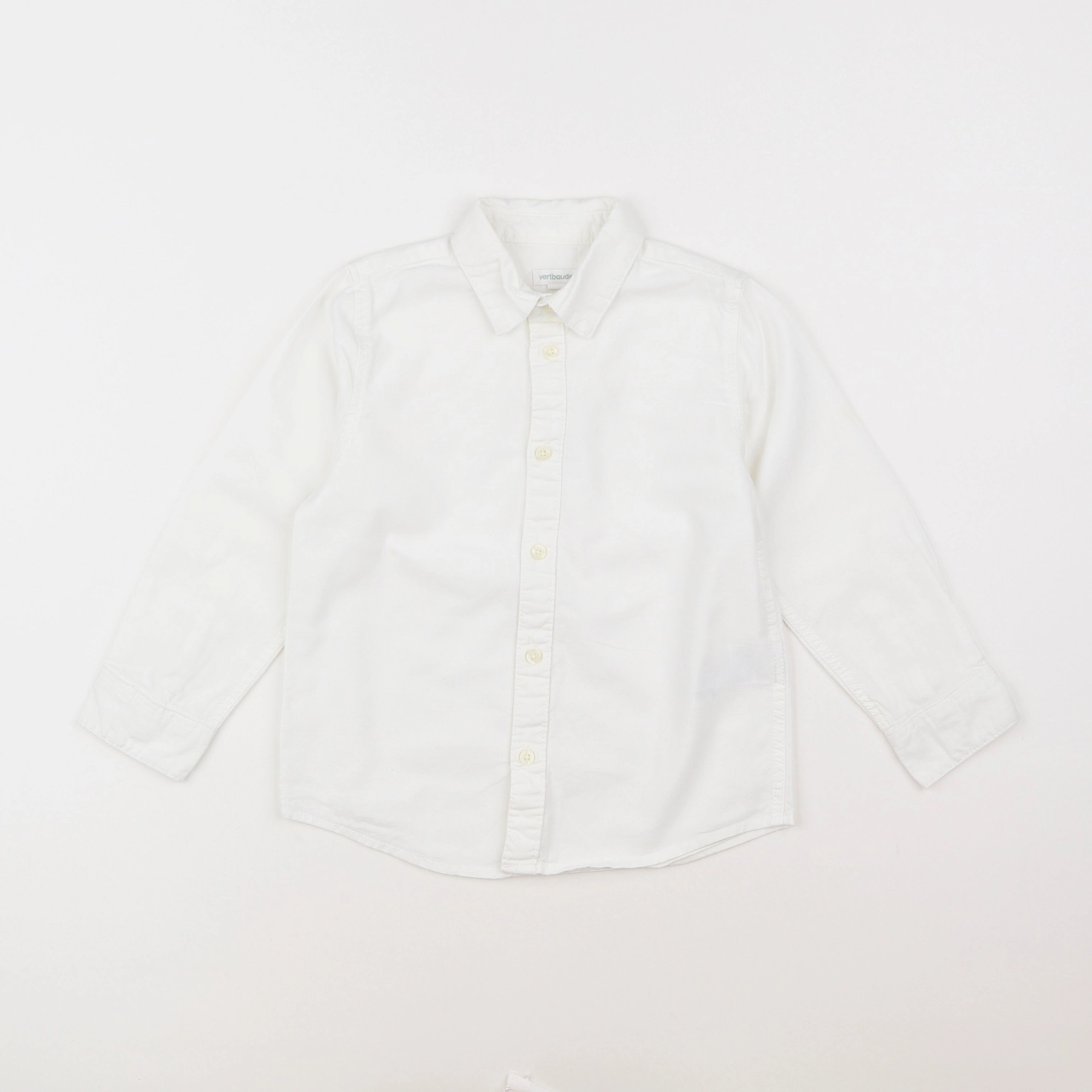 Vertbaudet - chemise blanc - 5 ans