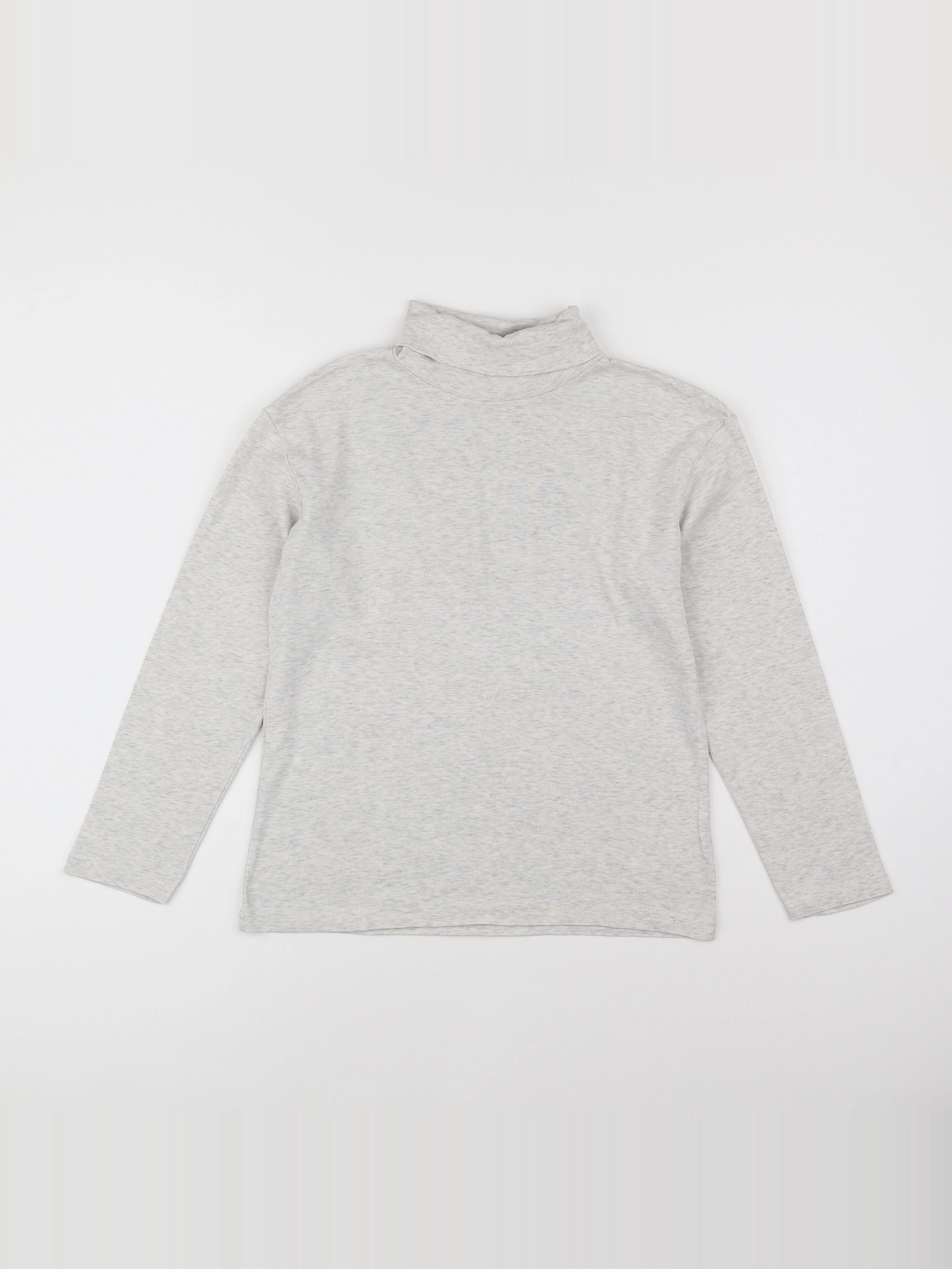 Vertbaudet - sous-pull gris - 12 ans