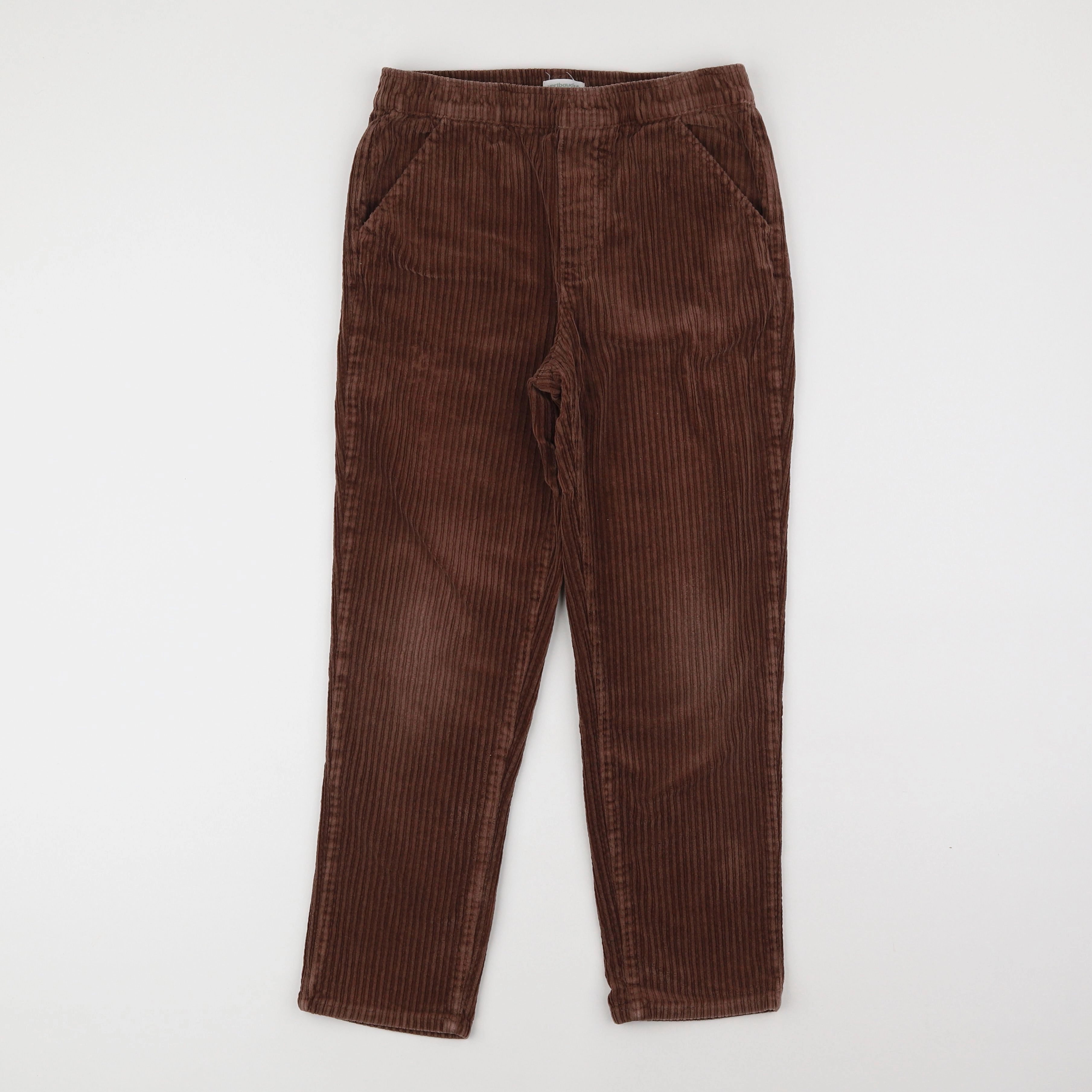 Vertbaudet - pantalon marron - 10 ans