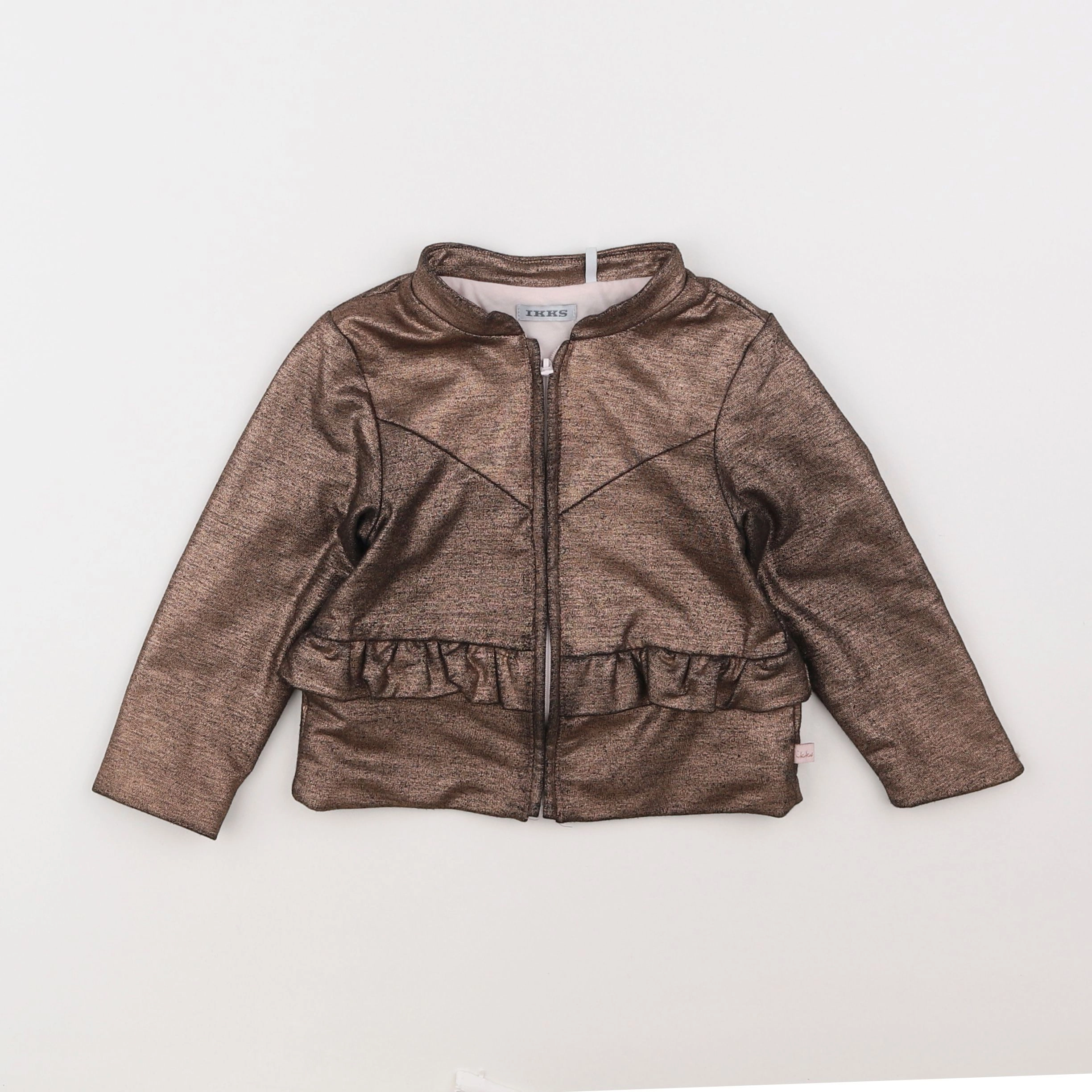 IKKS - veste bronze - 12 mois