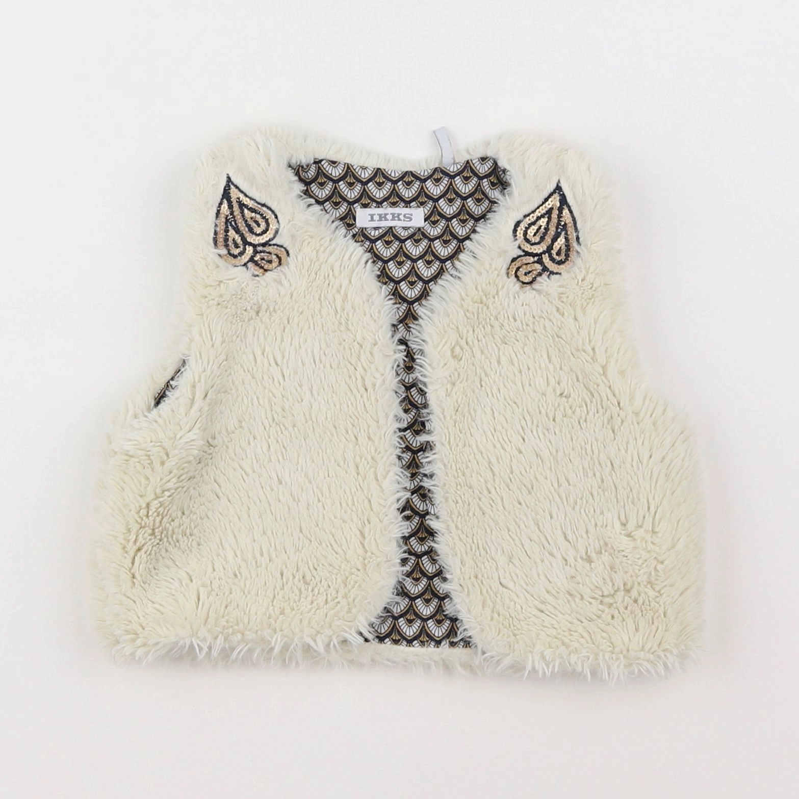 IKKS - gilet beige - 12 mois