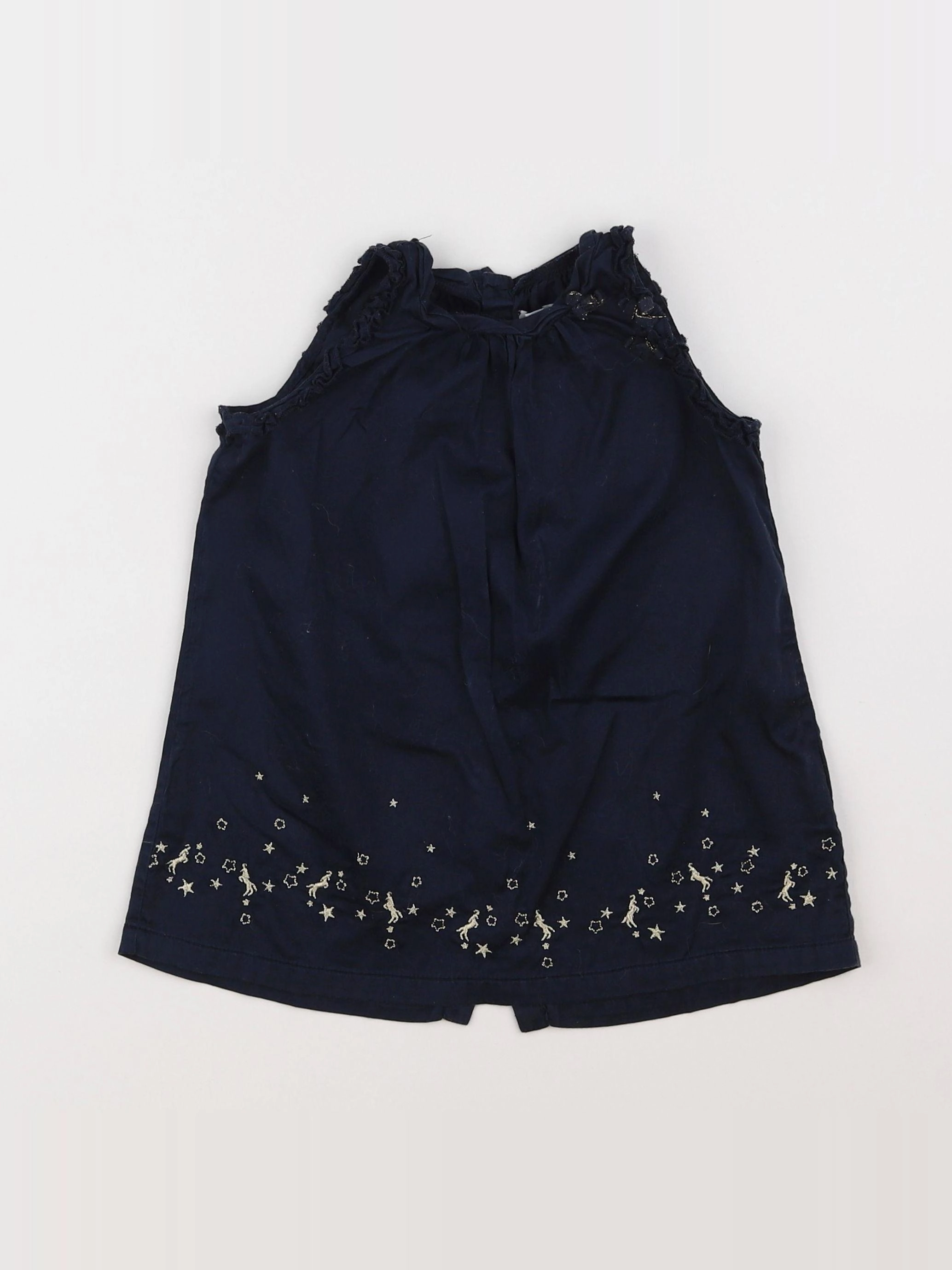IKKS - robe bleu - 18 mois