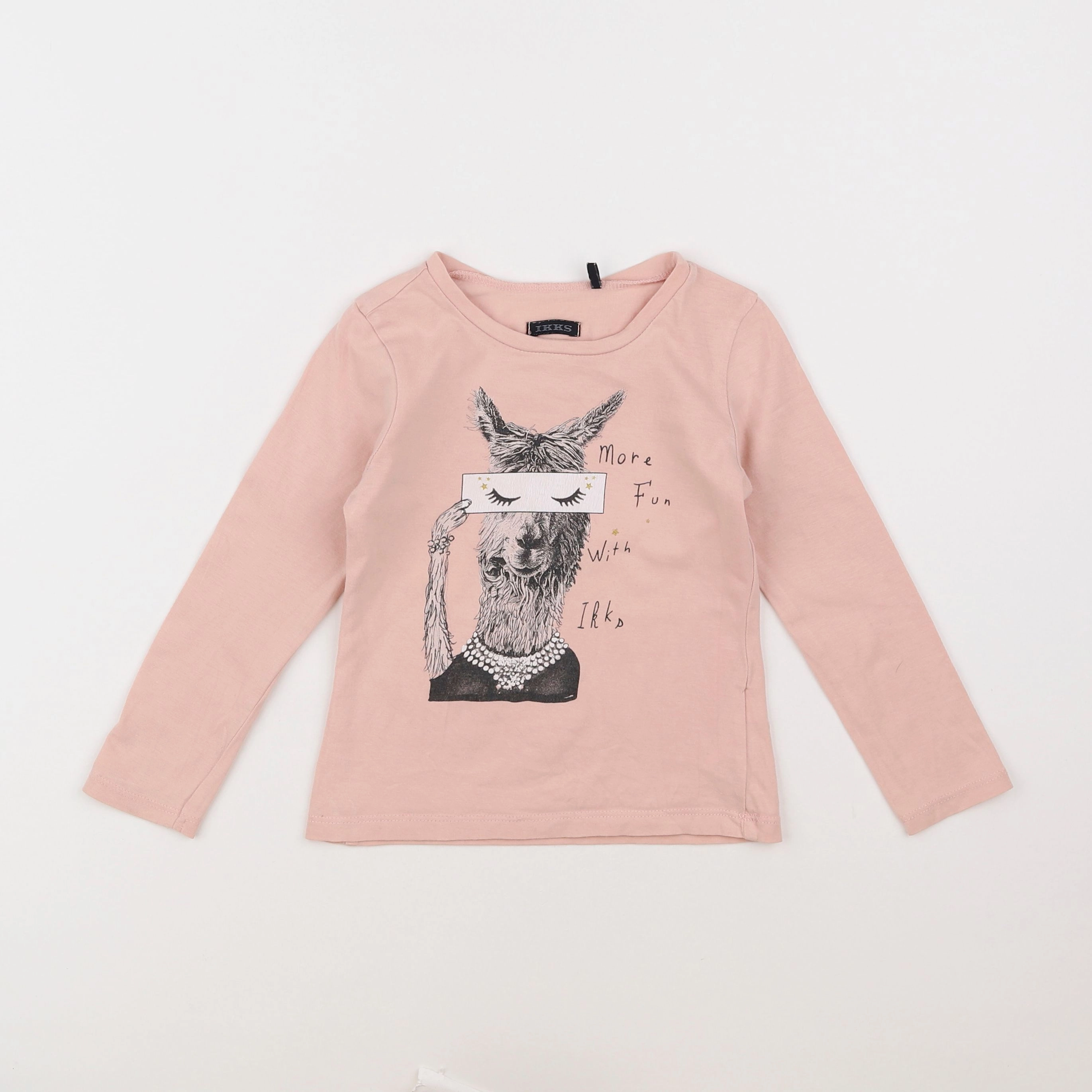 IKKS - tee-shirt rose - 3 ans