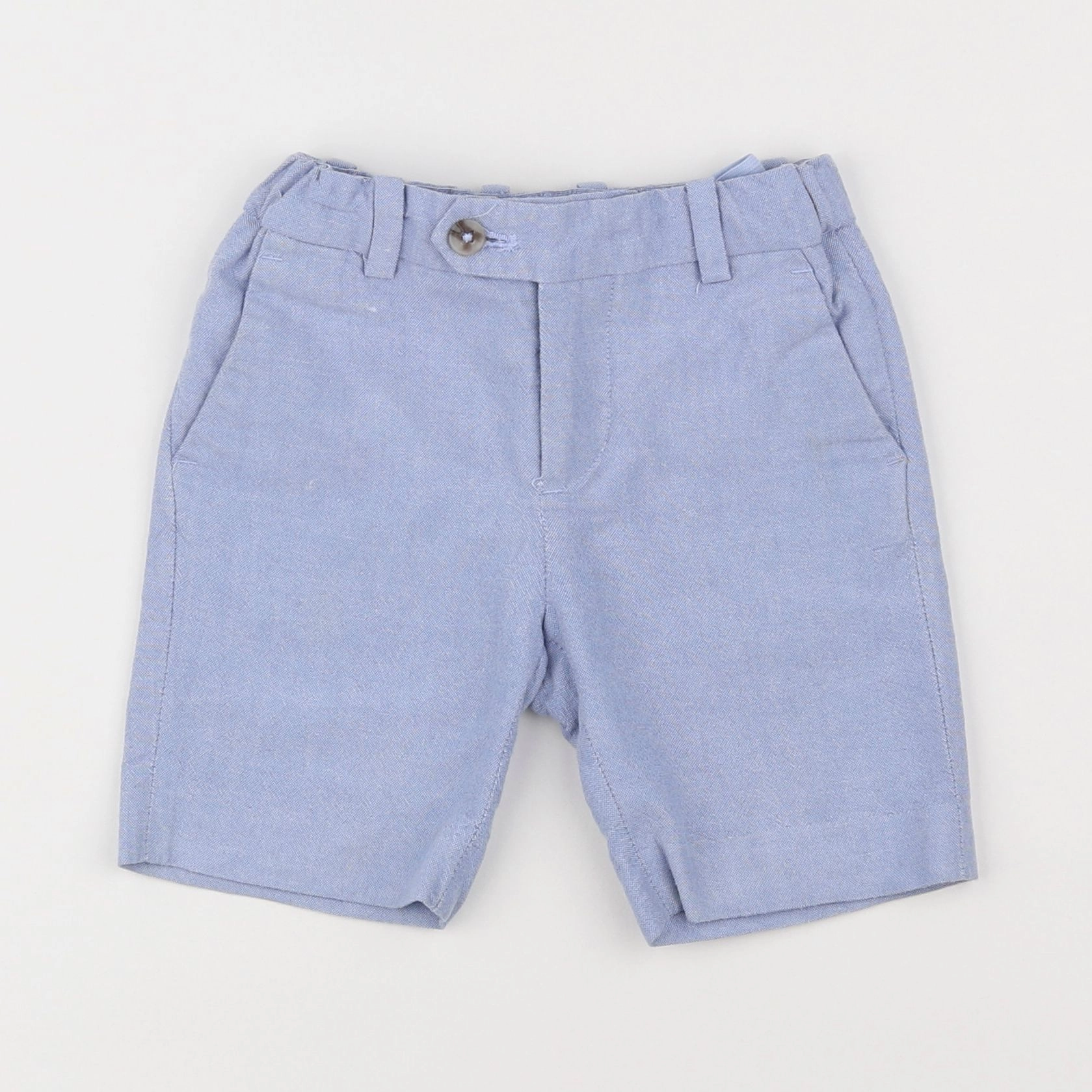 H&M - short bleu - 2/3 ans