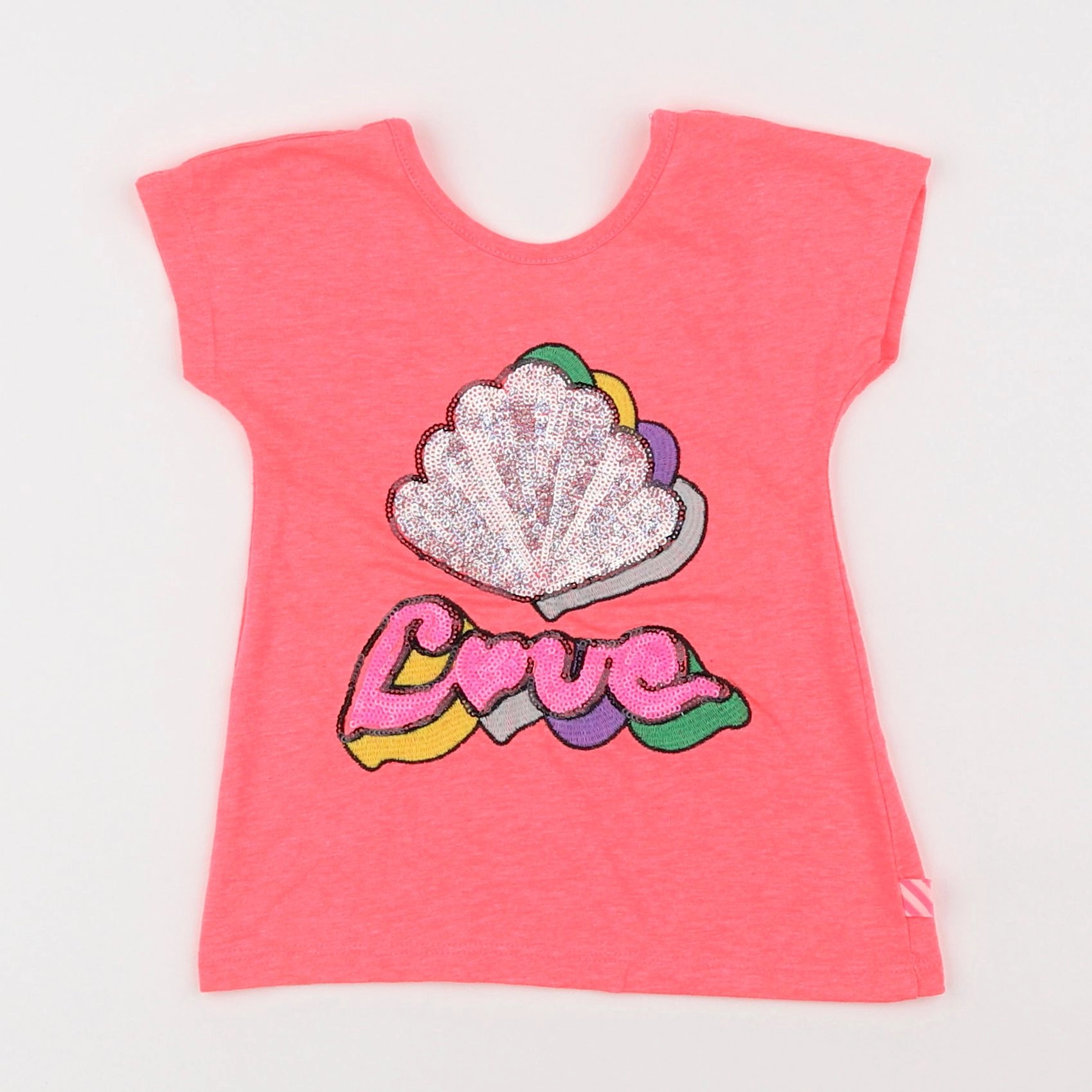 Billie Blush - tee-shirt rose - 2 ans