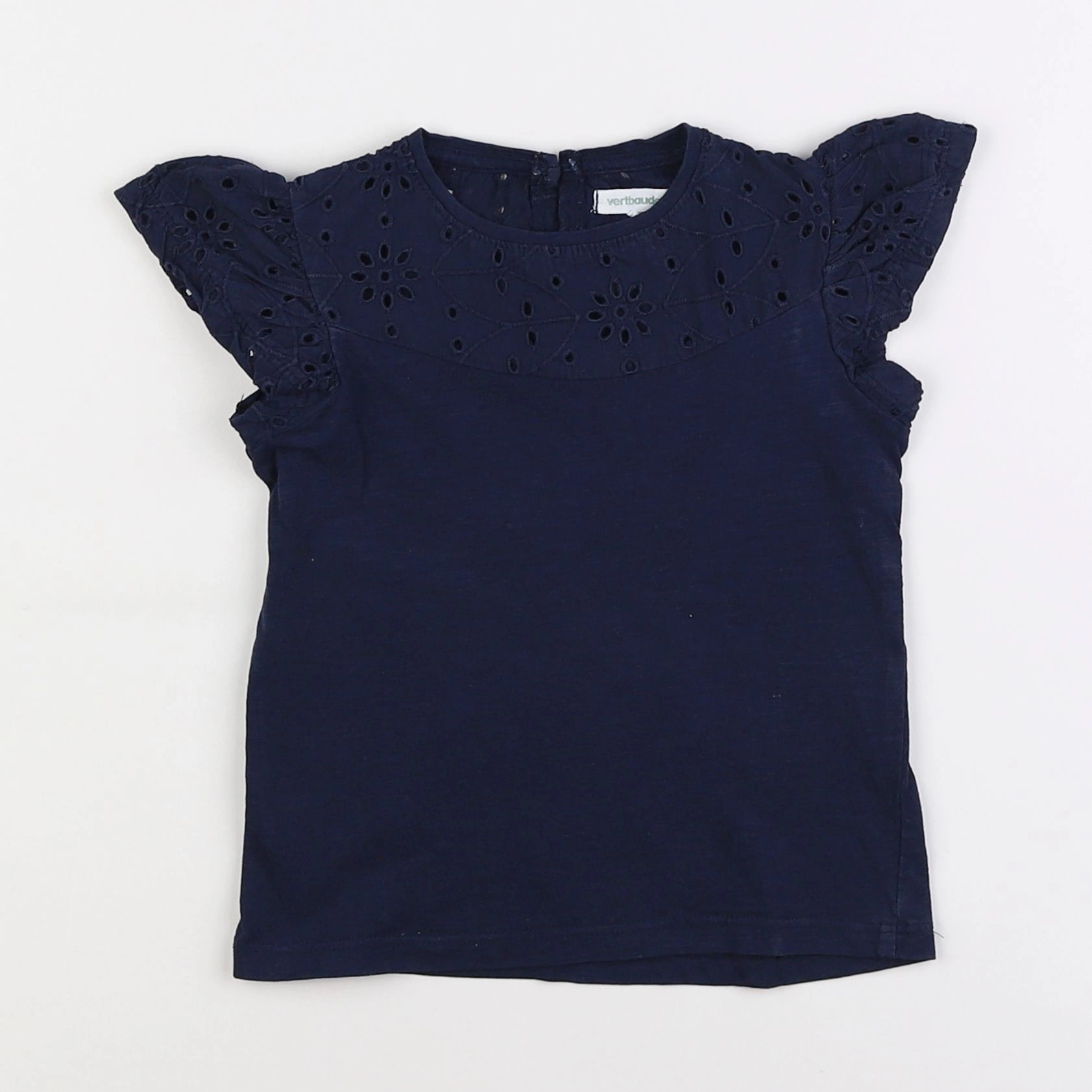 Vertbaudet - tee-shirt bleu - 3 ans