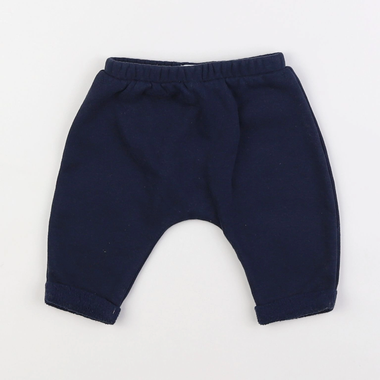 Vertbaudet - sarouel bleu - 6 mois