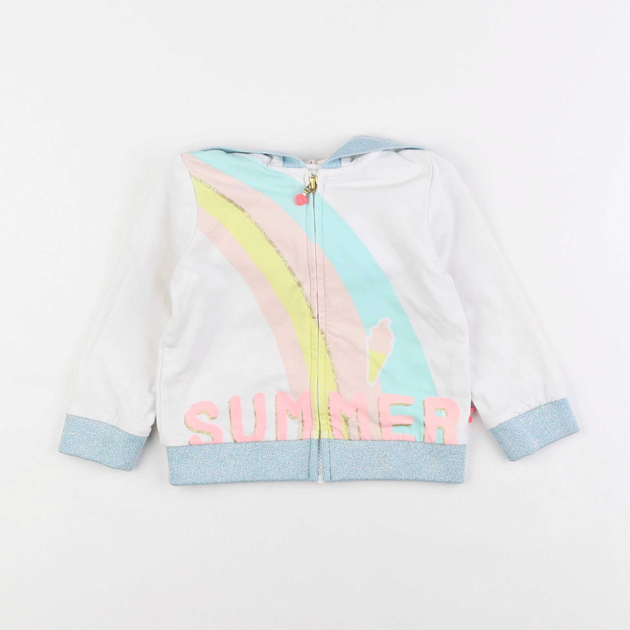 Billie Blush - sweat multicolore - 2 ans