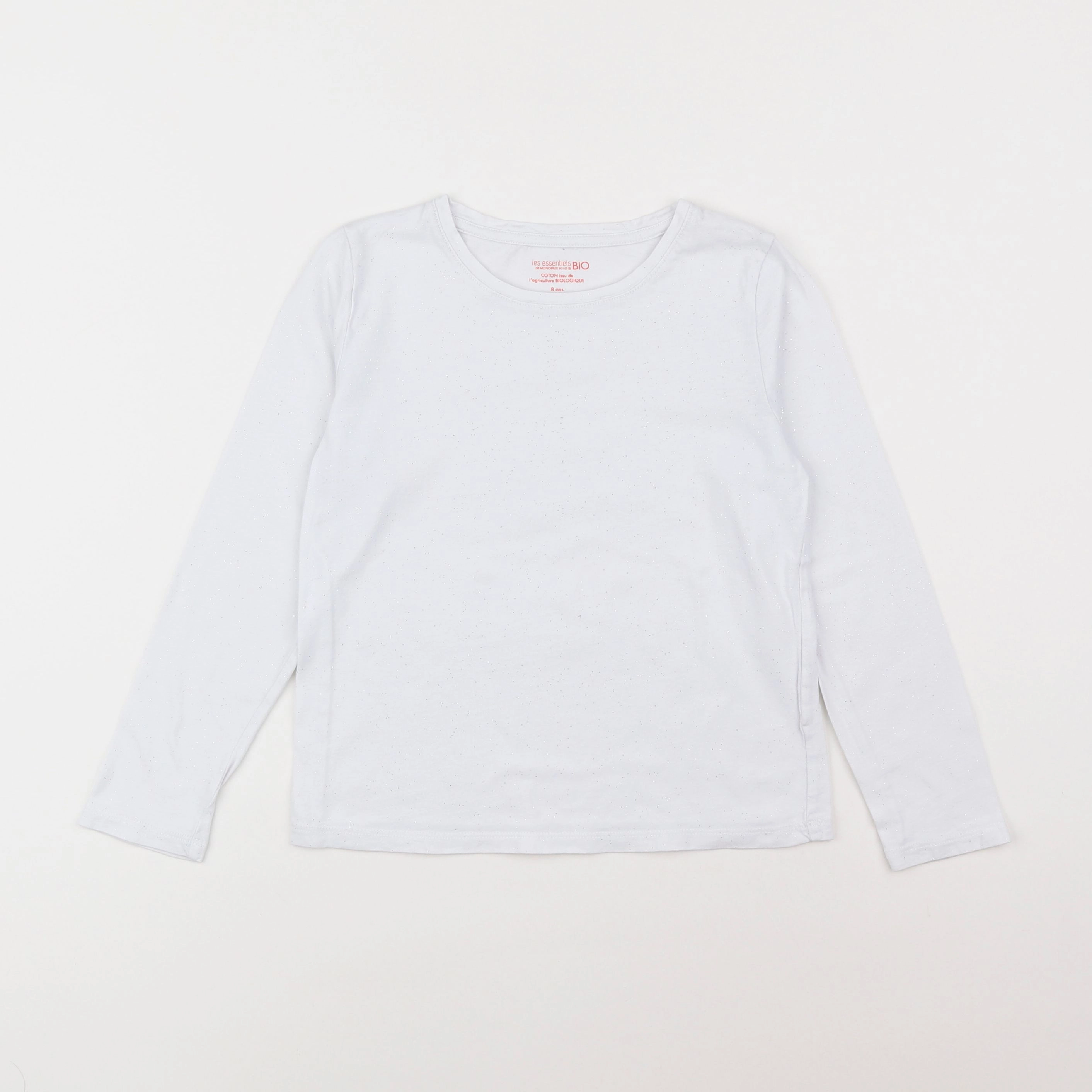 Monoprix - tee-shirt blanc - 8 ans