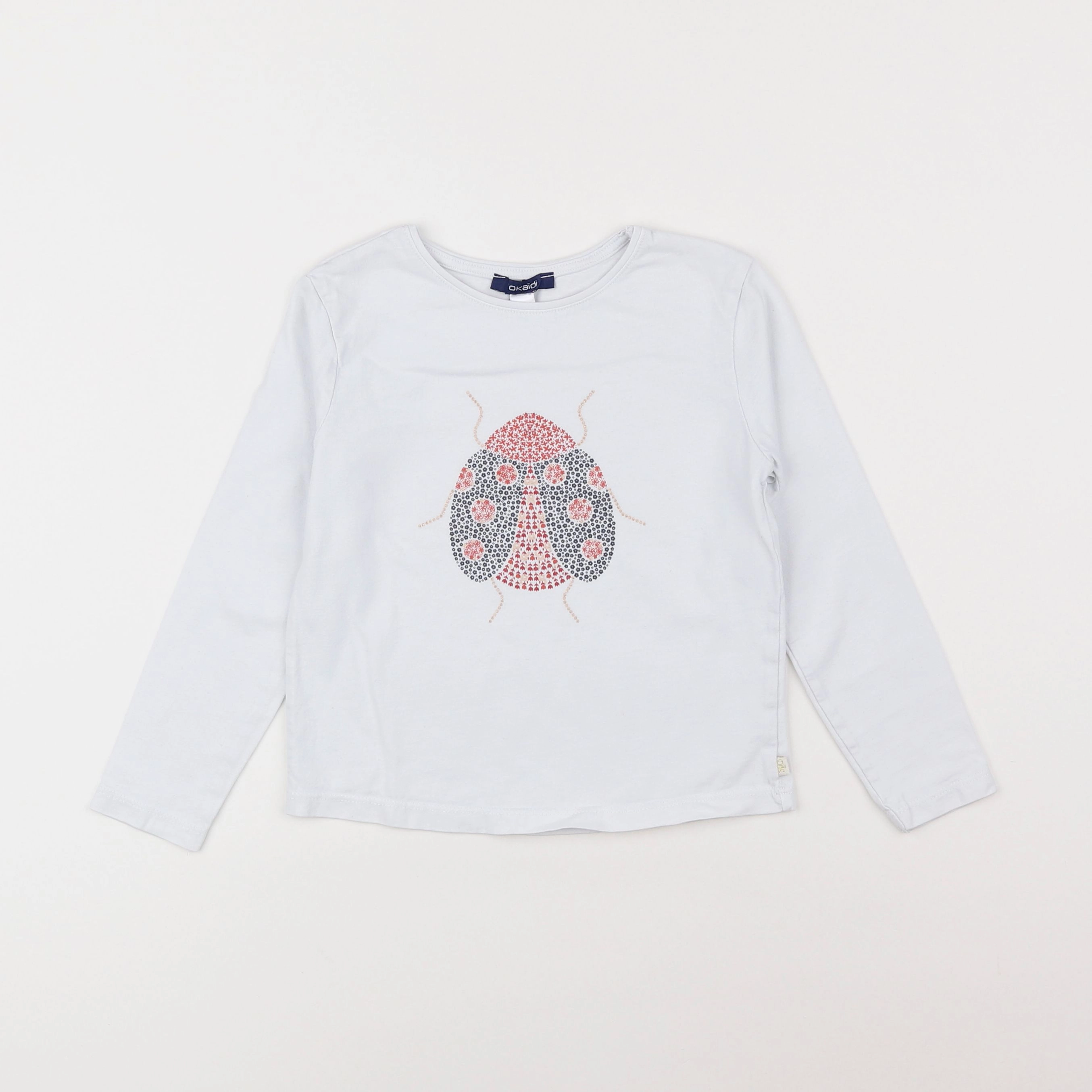 Okaidi - tee-shirt blanc - 6 ans