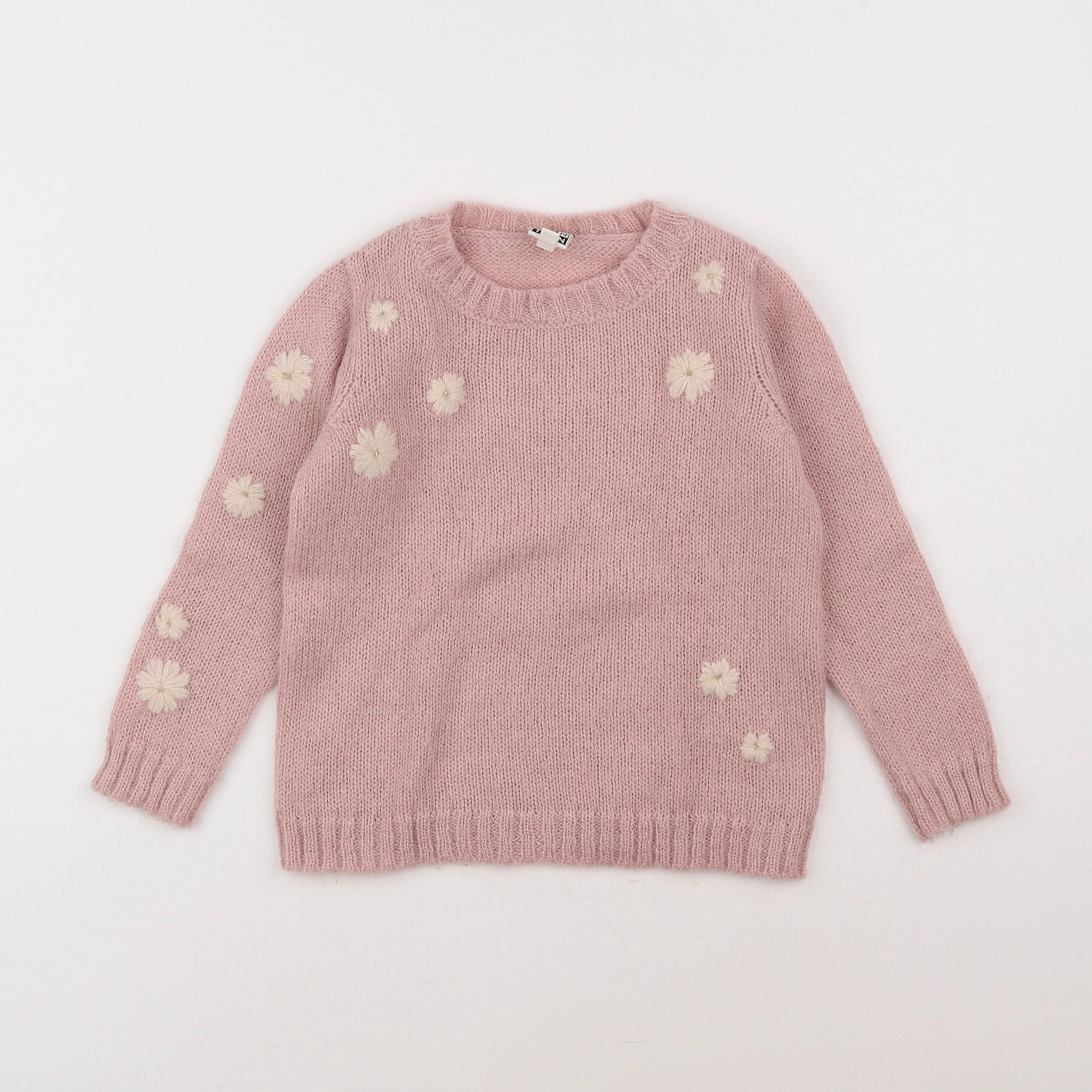 Bonton - pull rose - 6 ans