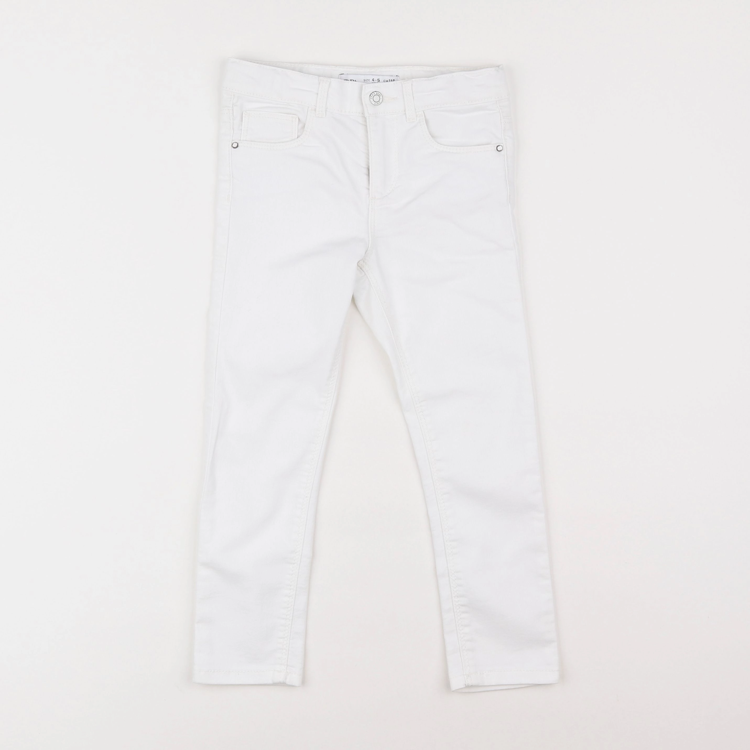 Zara - pantalon blanc - 4/5 ans