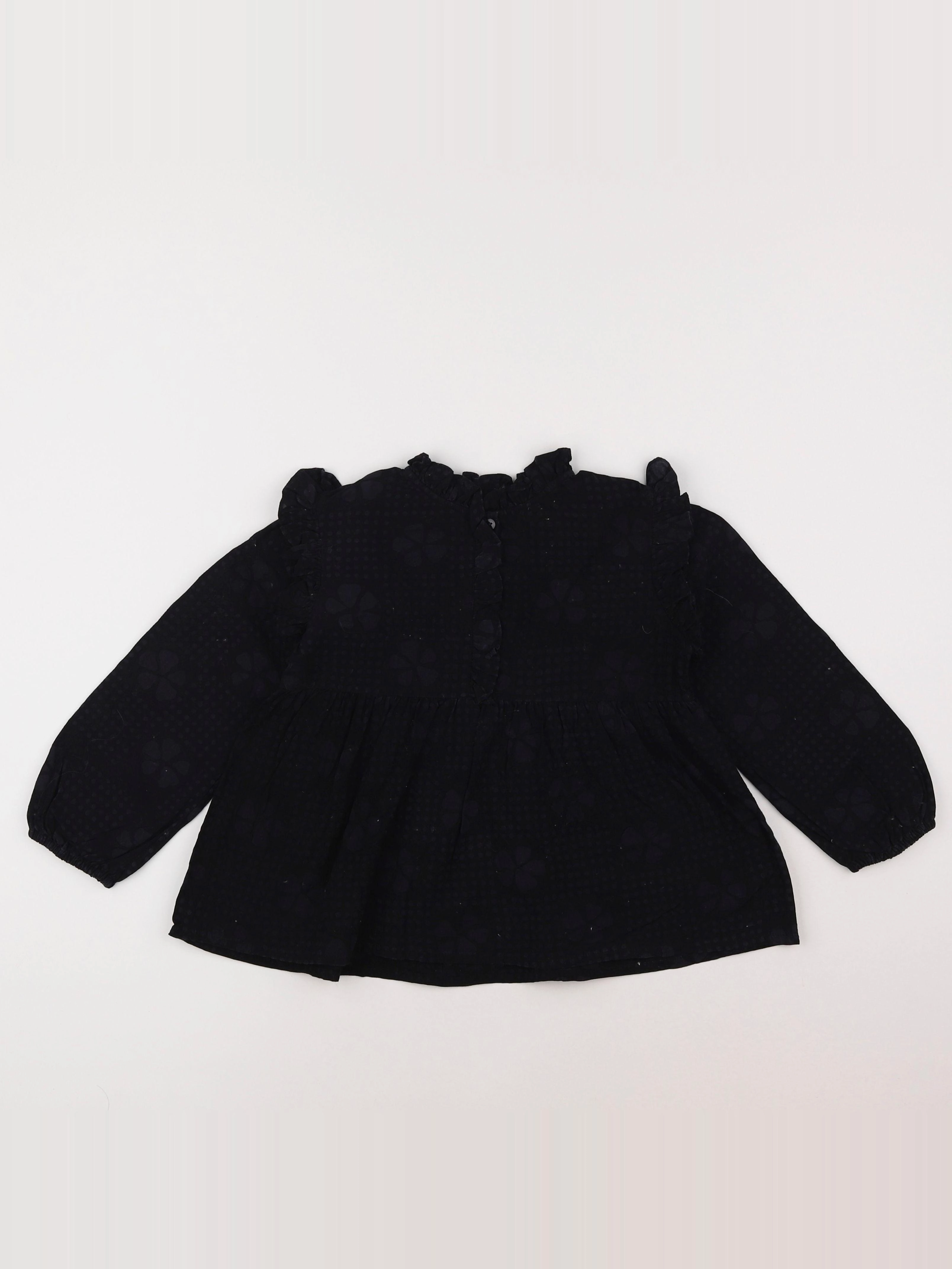 Bonton - blouse noir - 6 ans