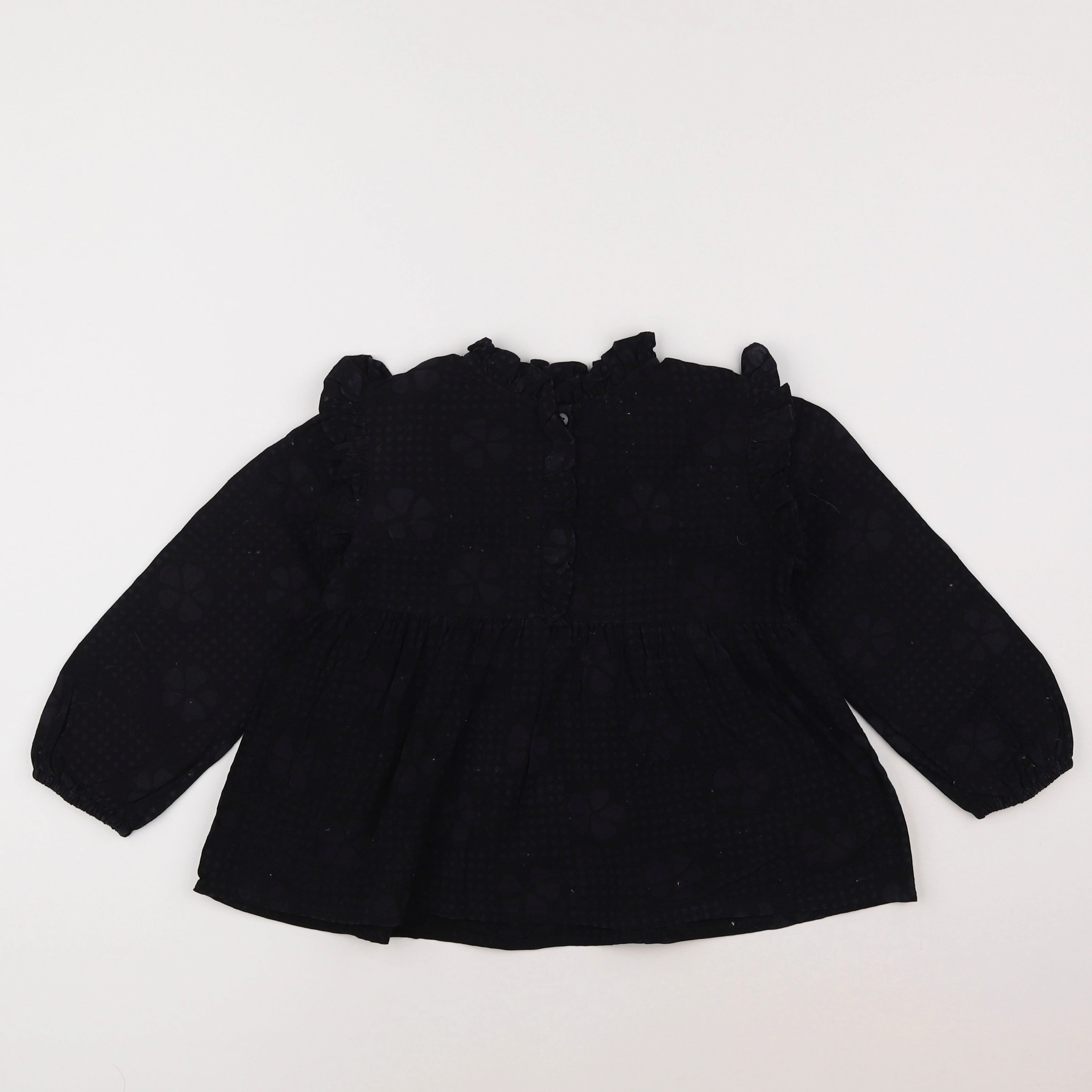 Bonton - blouse noir - 6 ans