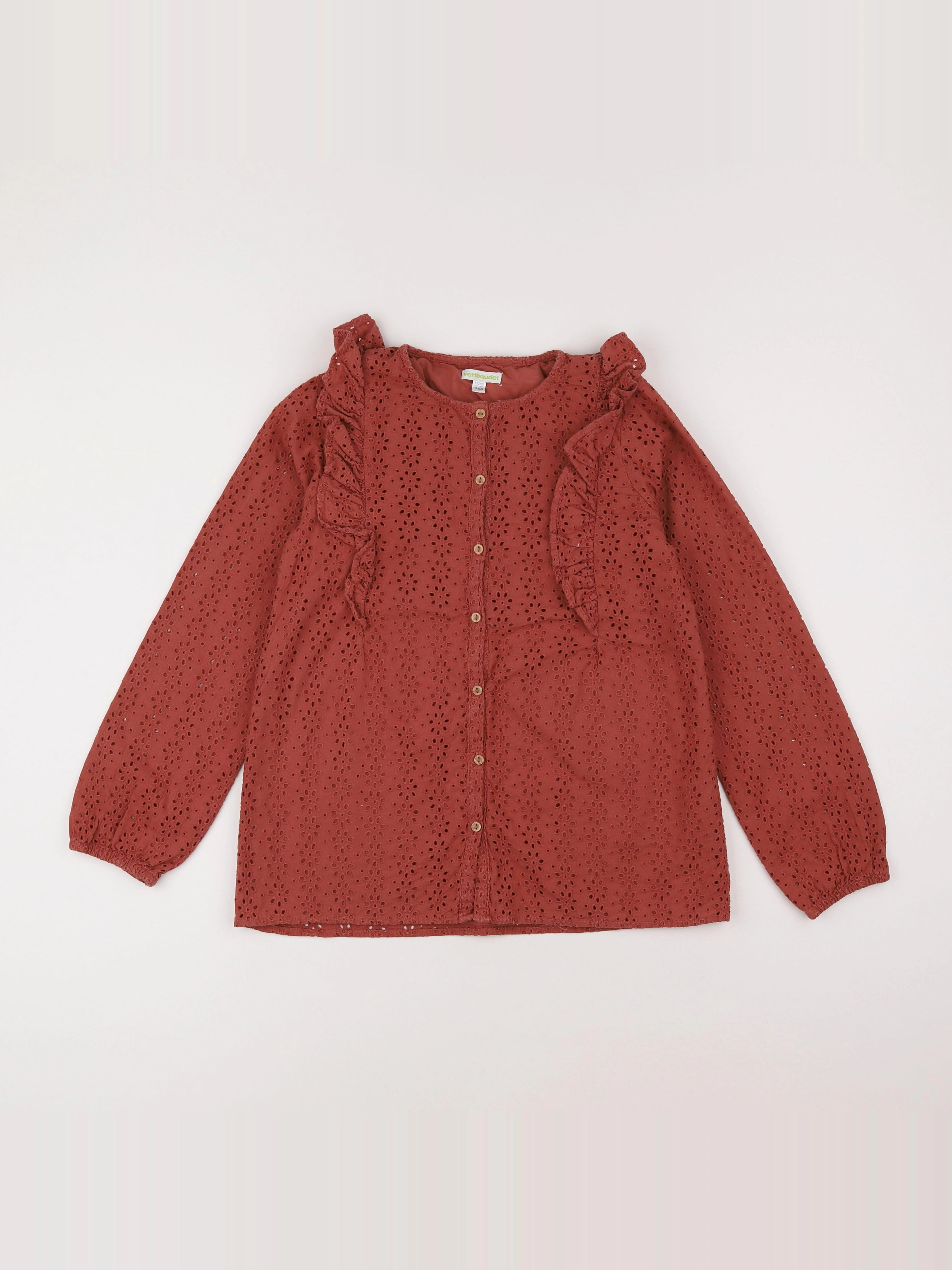 Vertbaudet - blouse rose - 12 ans