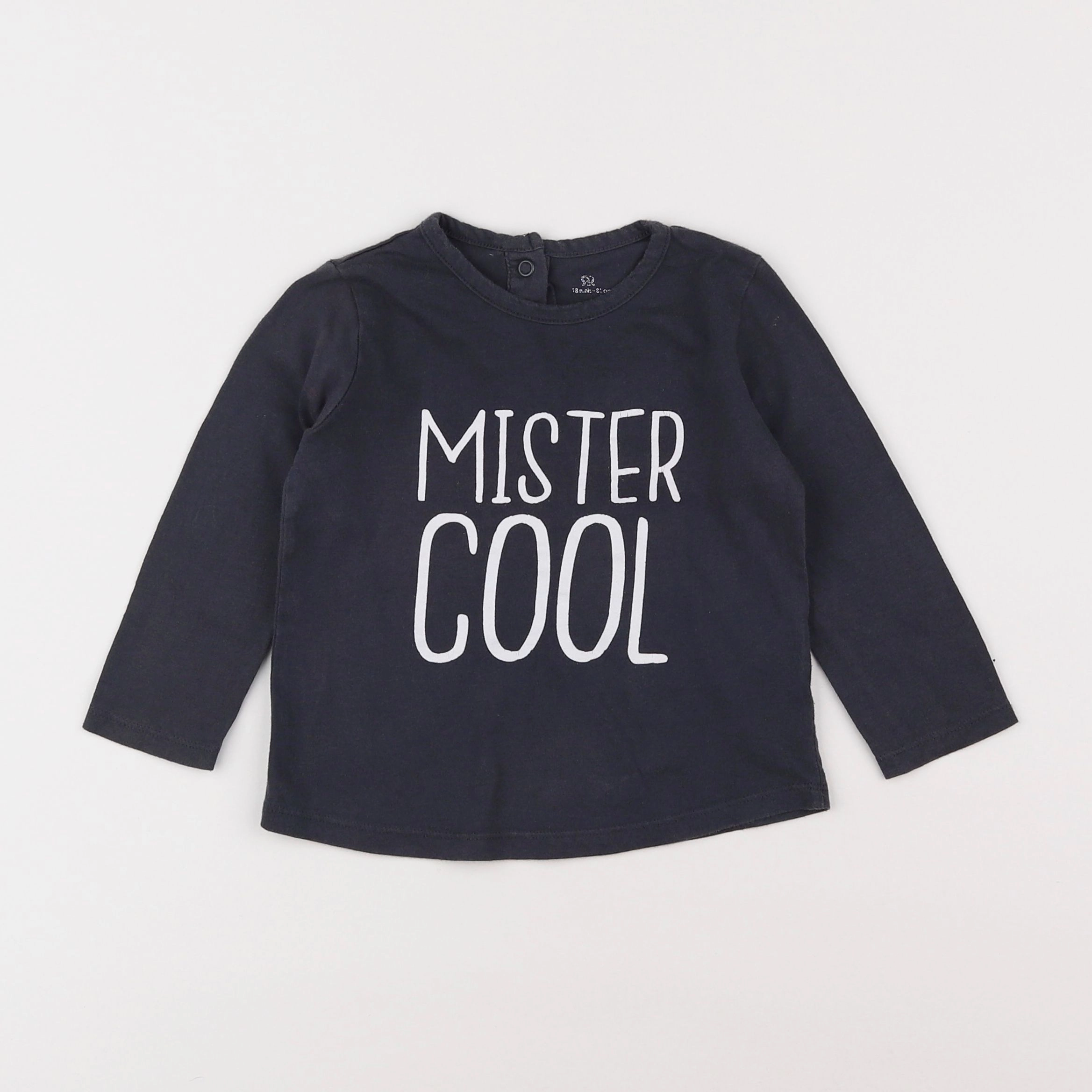 La Redoute - tee-shirt bleu - 18 mois