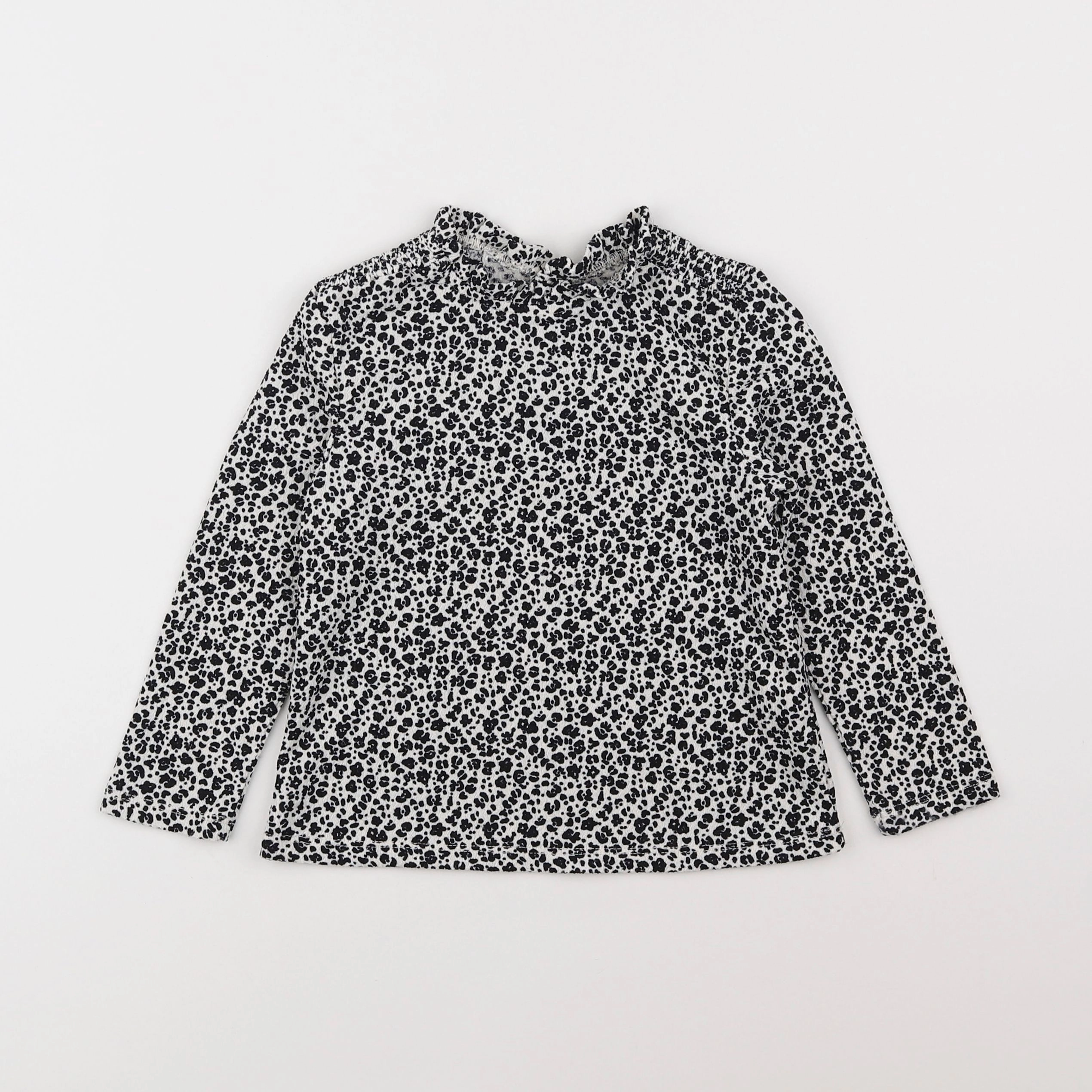 IKKS - blouse blanc, noir - 3 ans