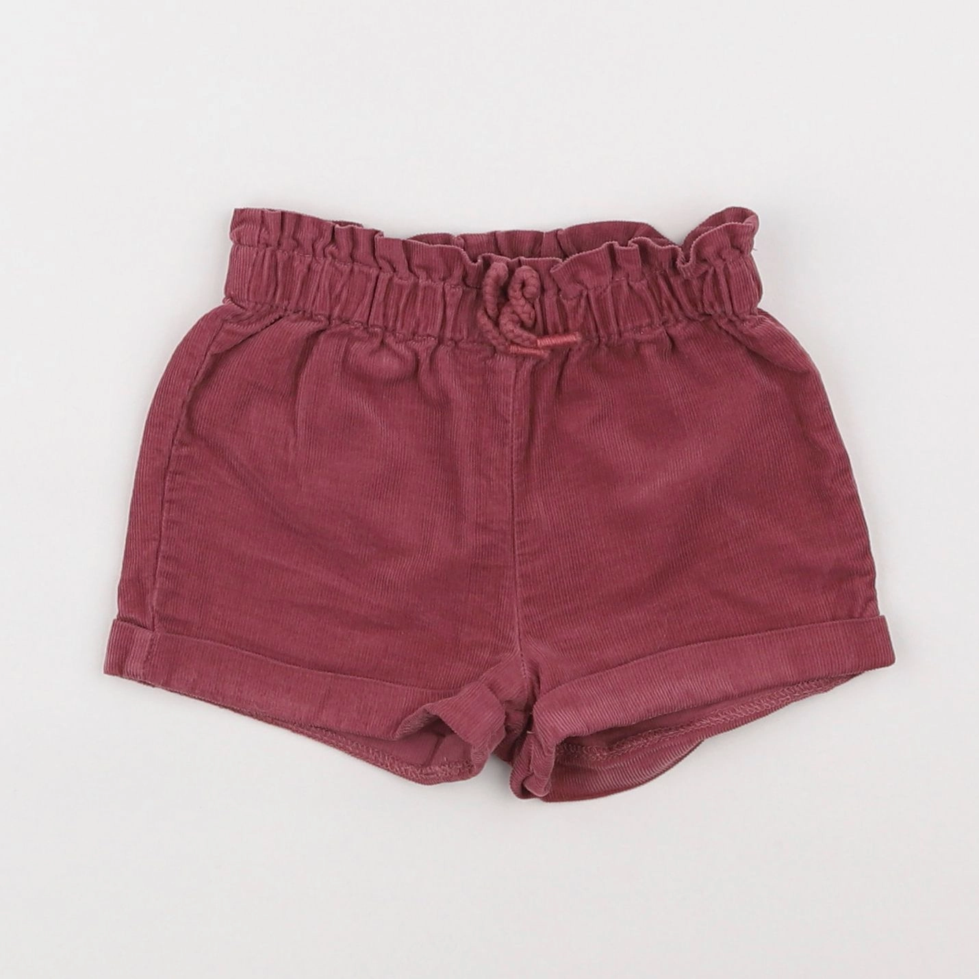 Vertbaudet - short rose - 9 mois