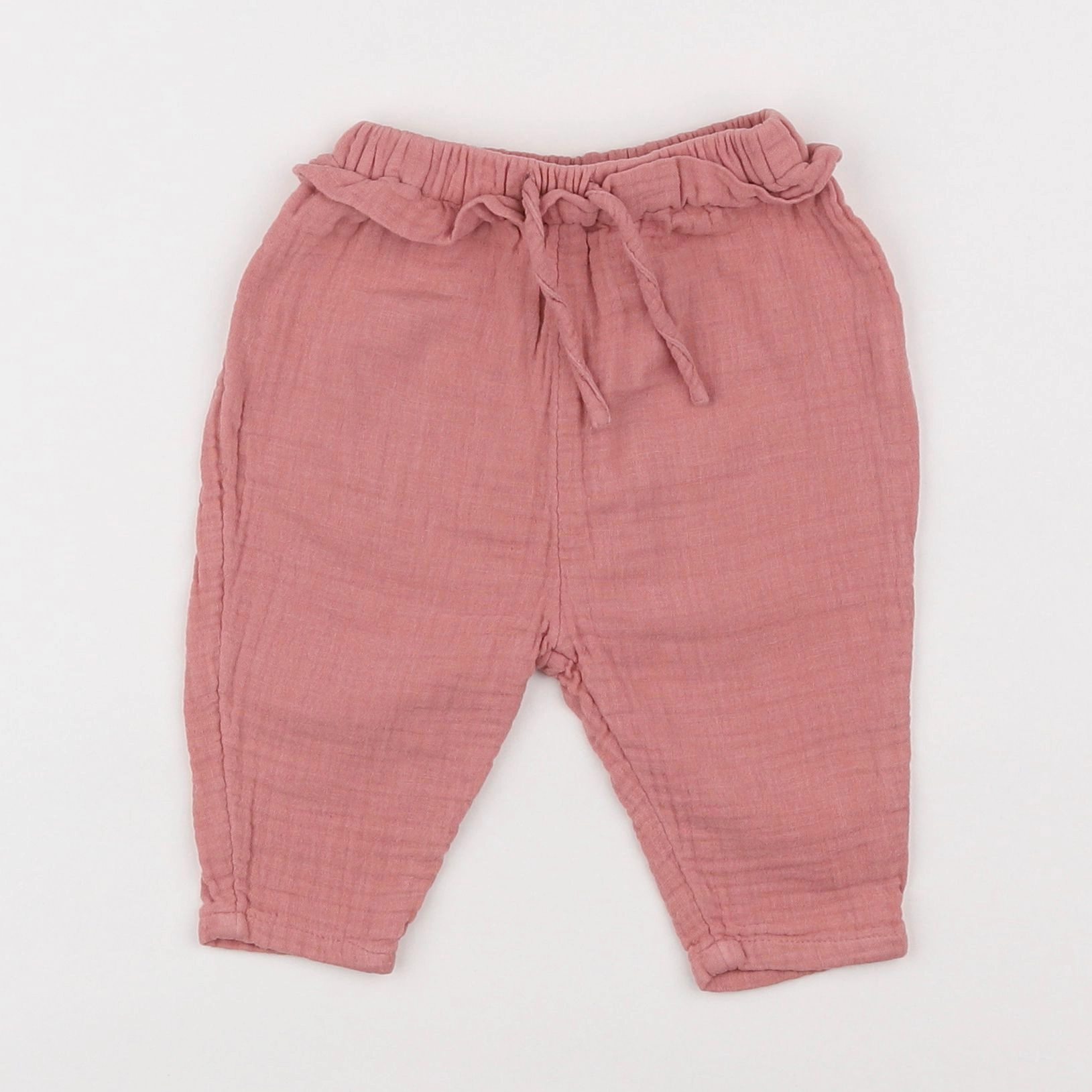 Vertbaudet - pantalon rose - 3 mois