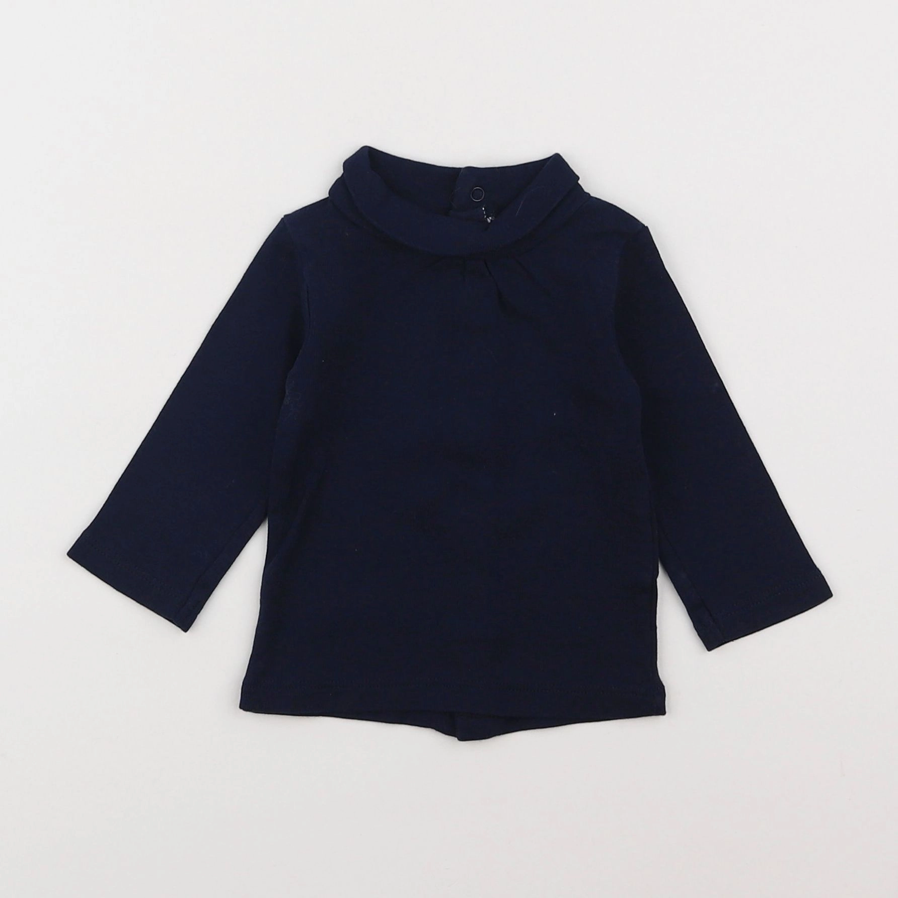 Vertbaudet - sous-pull bleu - 3 mois