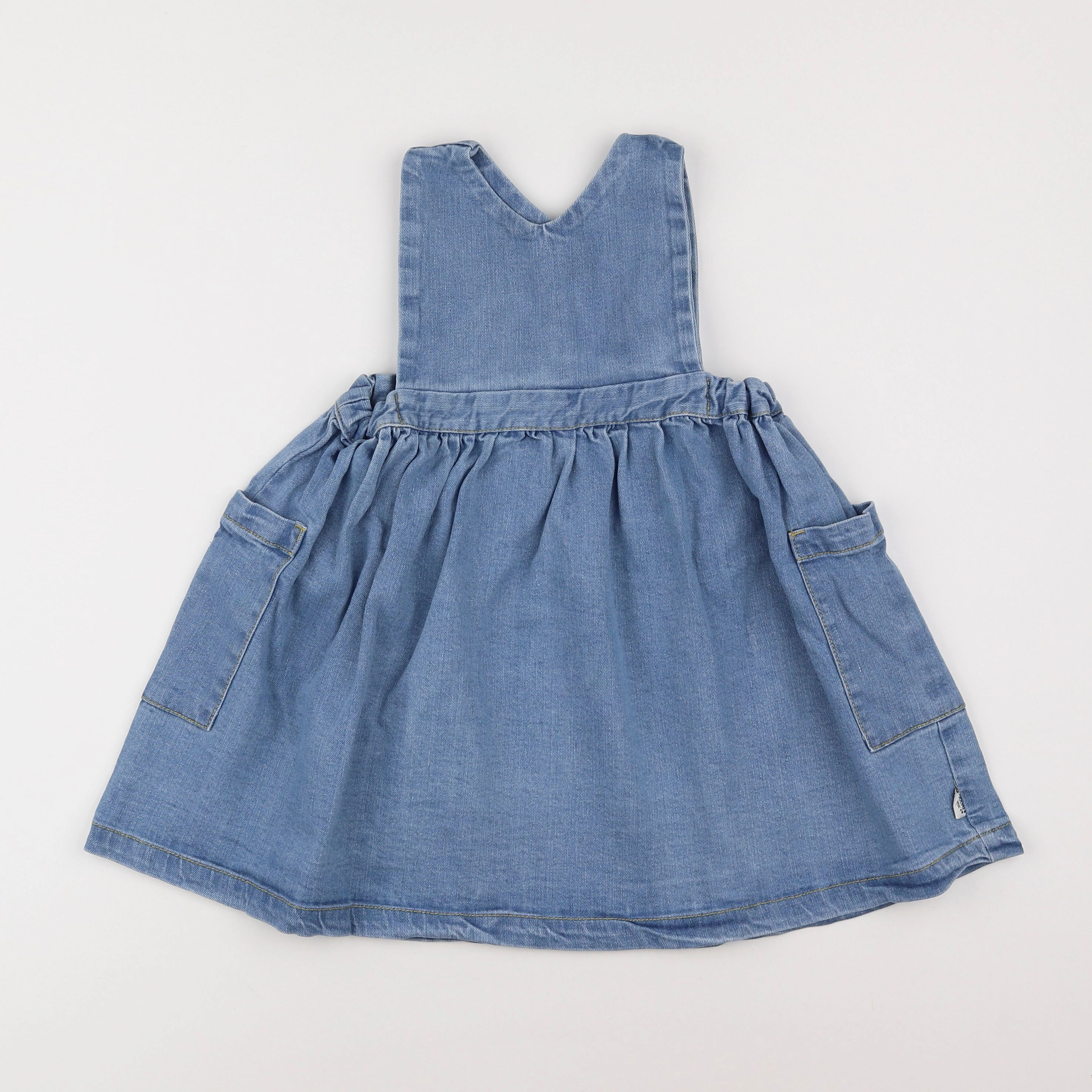 Poudre Organic - robe bleu - 4/5 ans