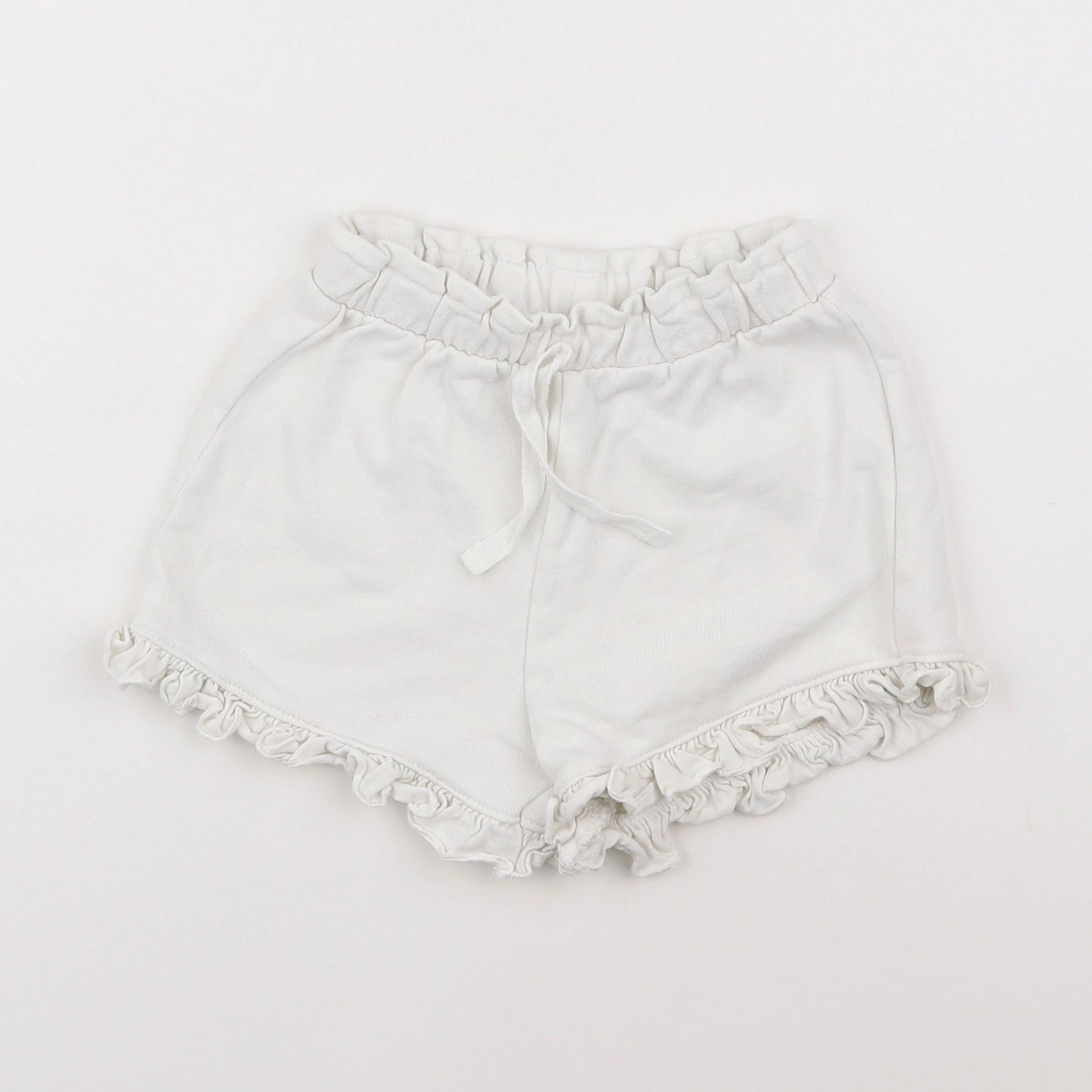 Zara - short blanc - 3/4 ans