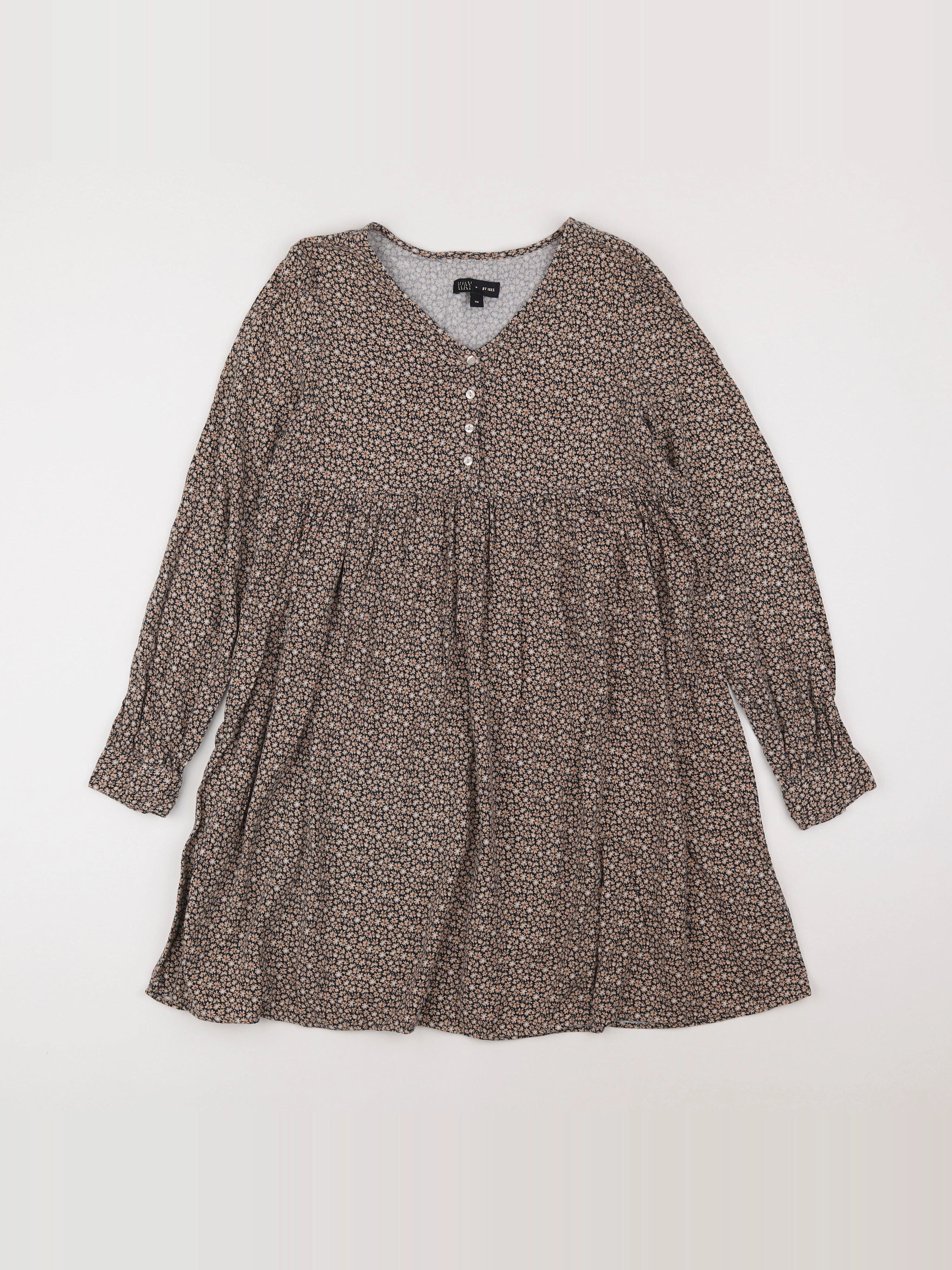 IKKS - robe marron - 12 ans