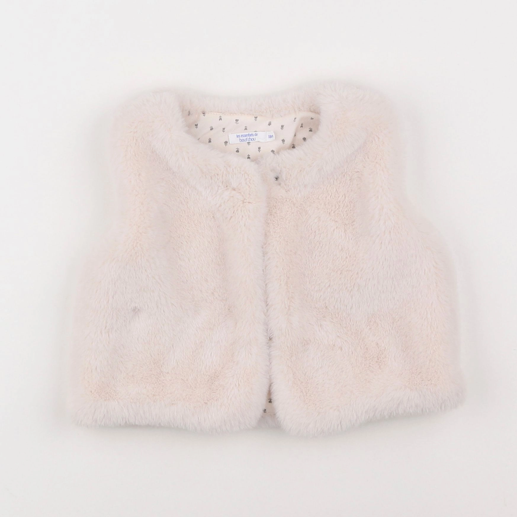 Boutchou - gilet blanc - 18 mois