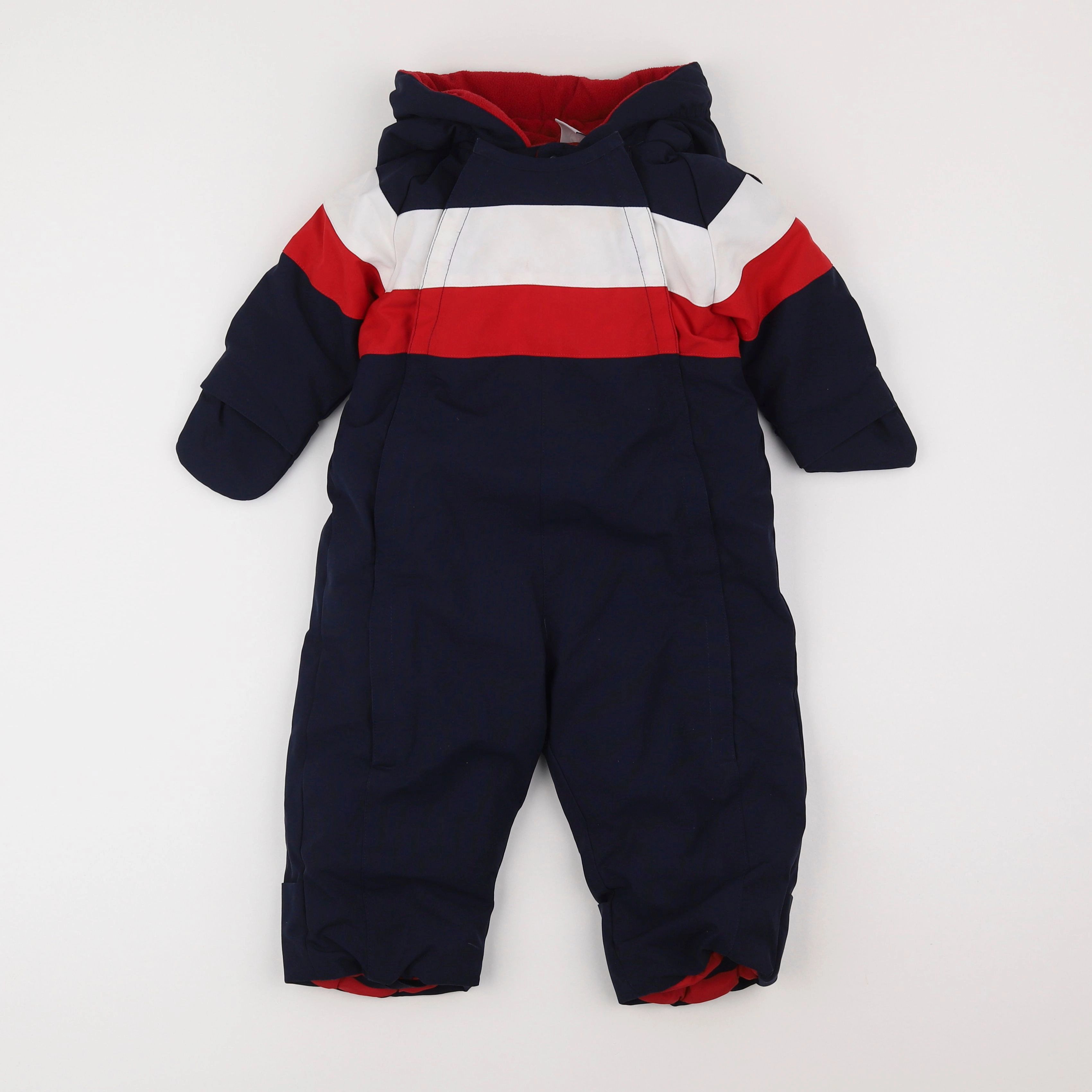 Petit Bateau - combinaison de ski multicolore - 18 mois