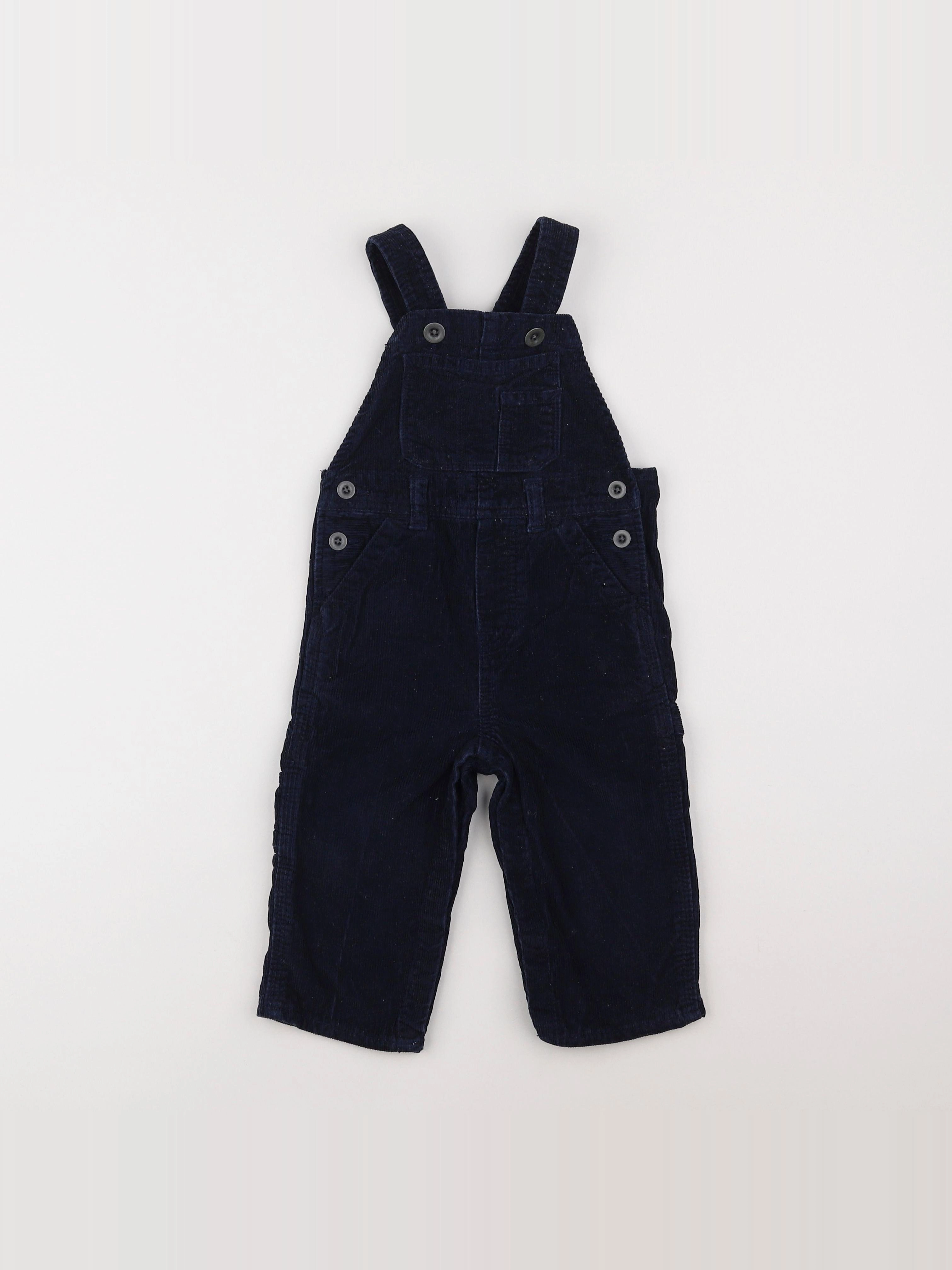 GAP - salopette bleu - 12/18 mois