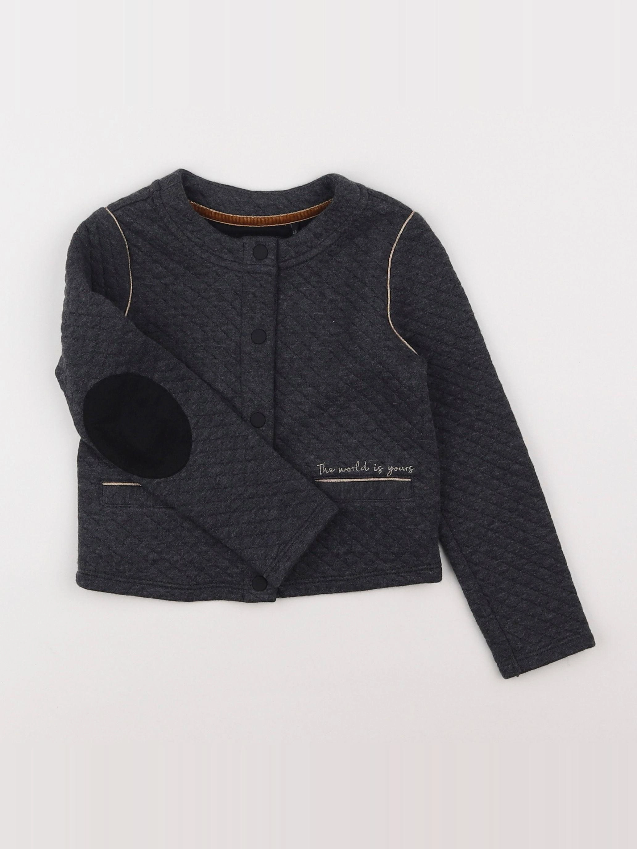IKKS - veste gris - 4 ans
