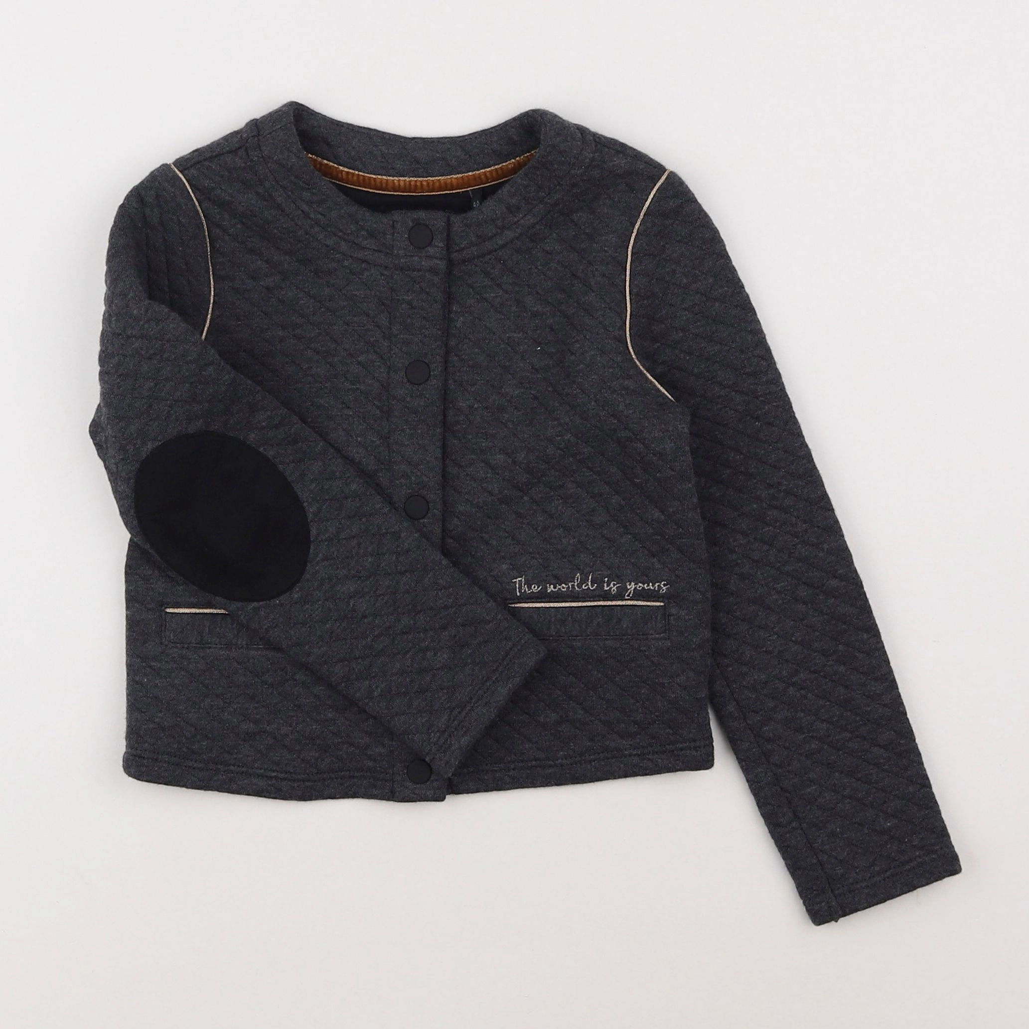 IKKS - veste gris - 4 ans