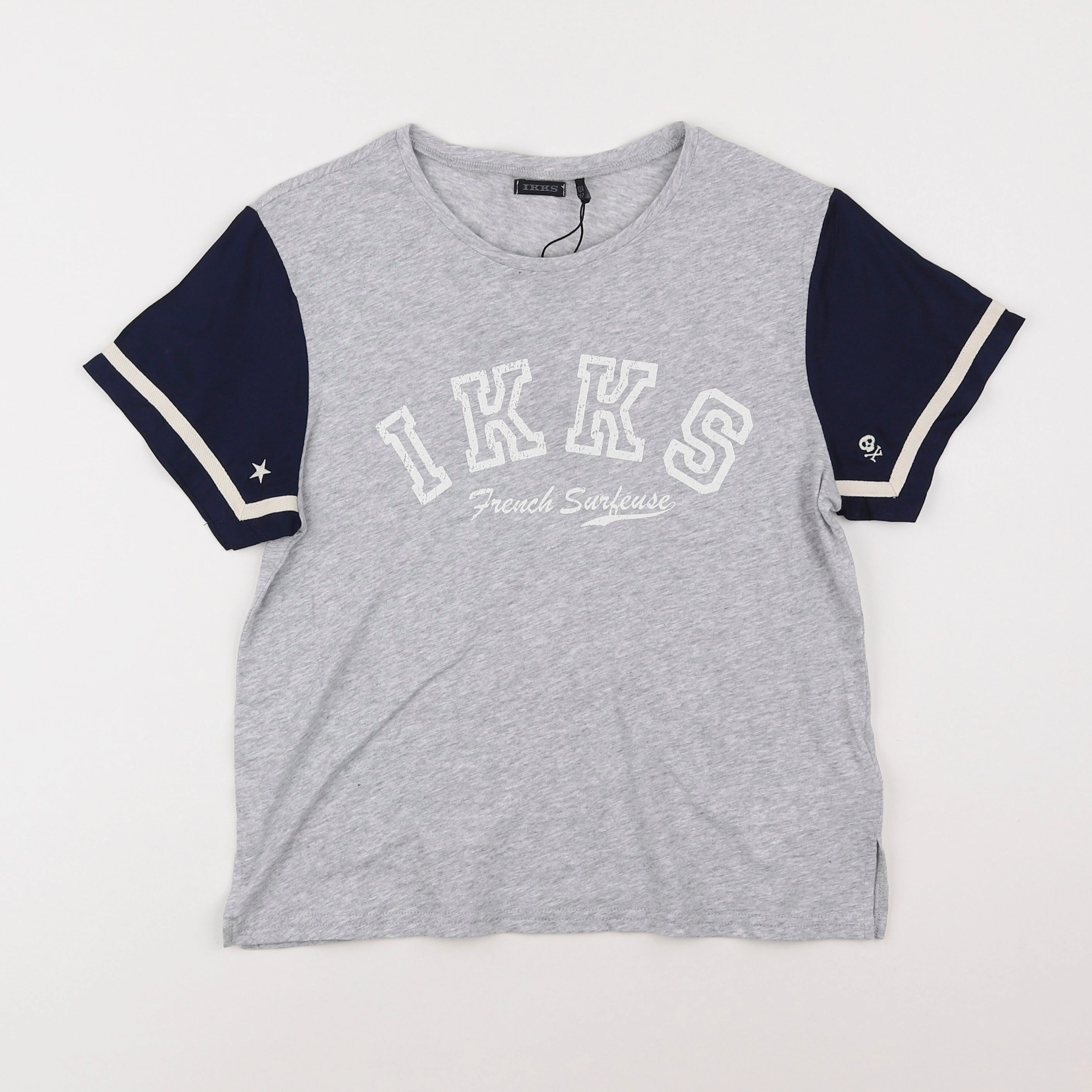 IKKS - tee-shirt gris - 12 ans