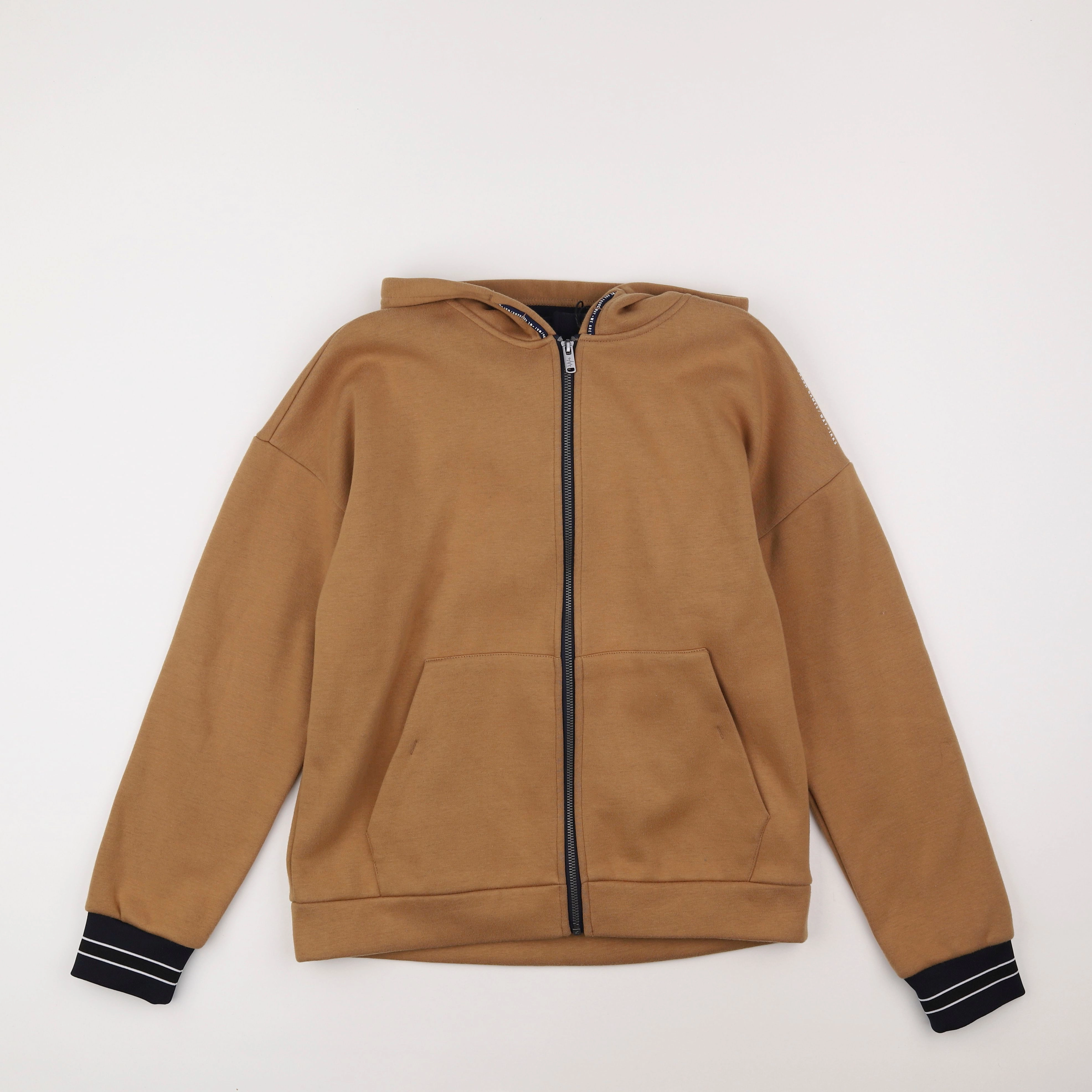 IKKS - sweat marron - 14 ans